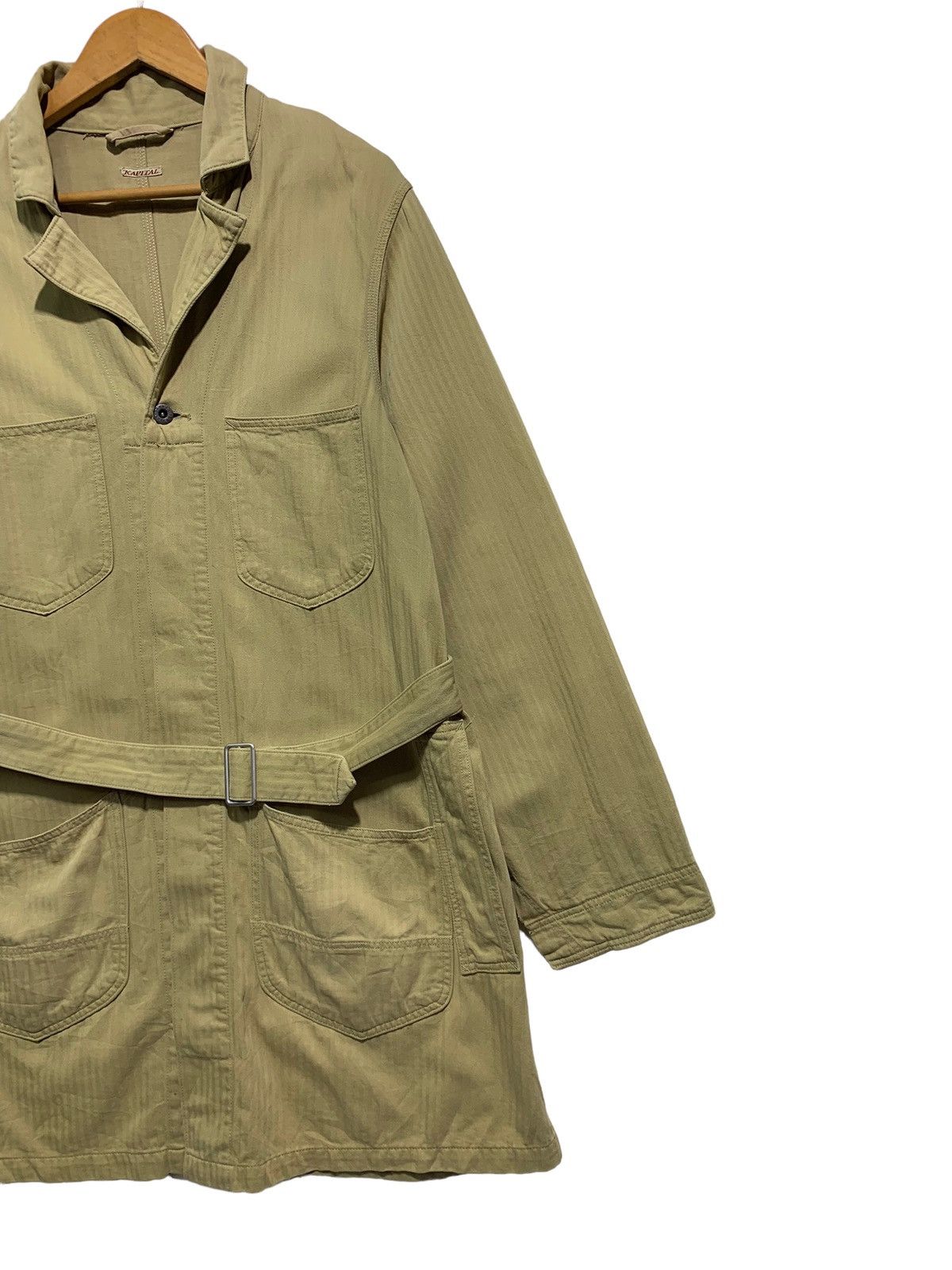 Kapital × Kapital Kountry 🔥KAPITAL HBT TRENCH COATS JACKETS Size US M / EU 48-50 / 2 - 3 Thumbnail