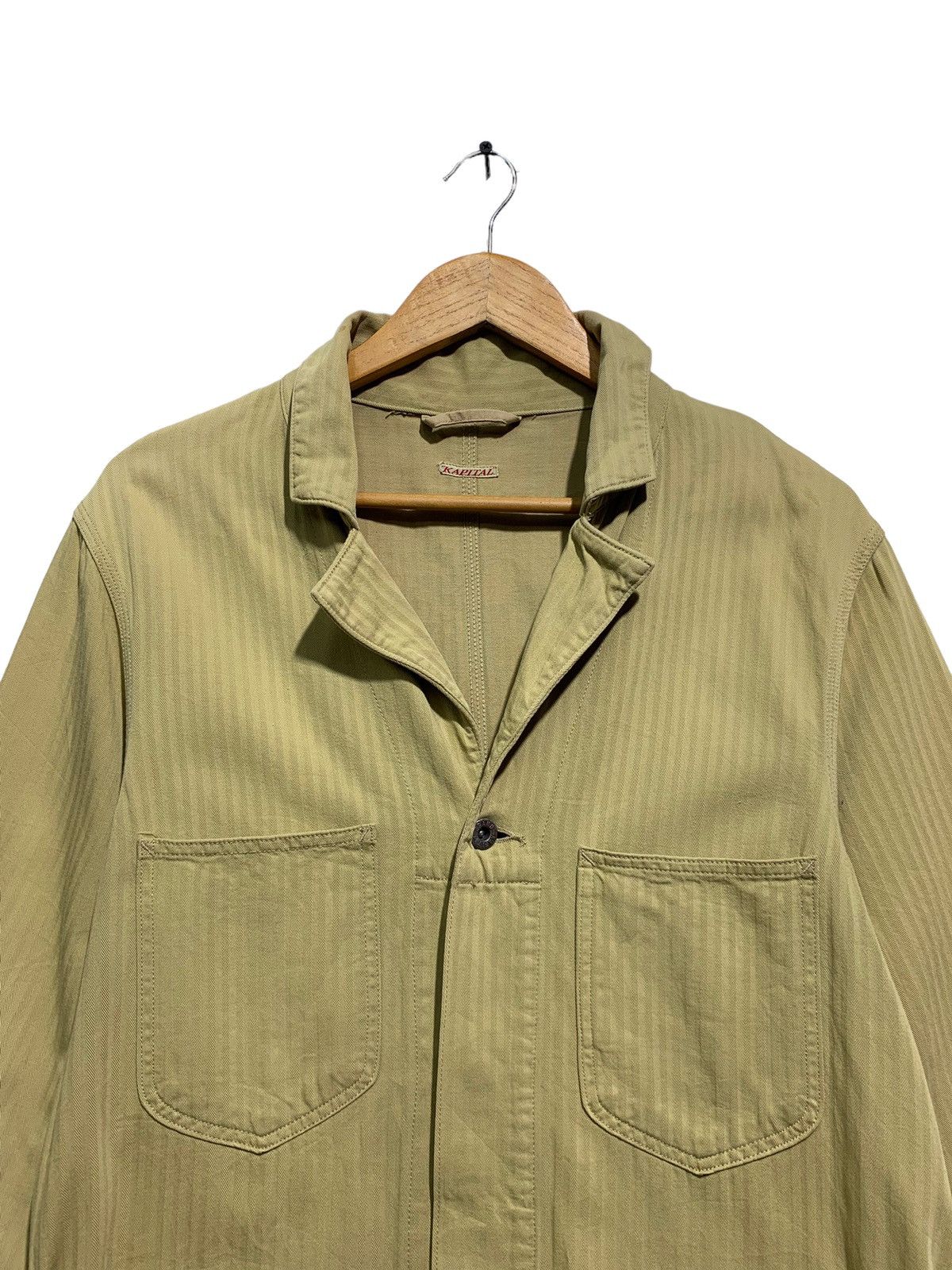 Kapital × Kapital Kountry 🔥KAPITAL HBT TRENCH COATS JACKETS Size US M / EU 48-50 / 2 - 4 Thumbnail