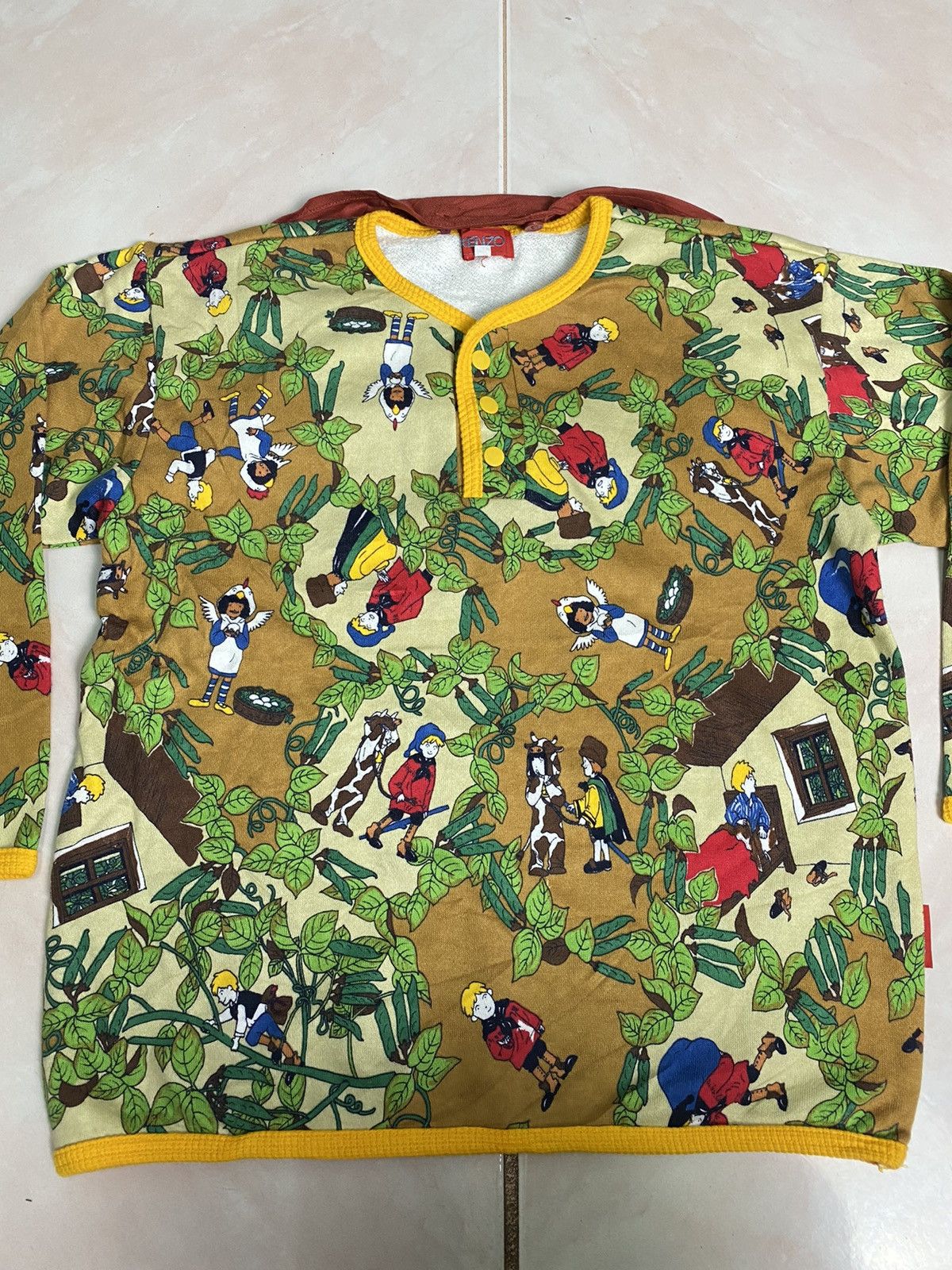 Designer × Kenzo Kenzo Full Print Sweatshirt Women / Kid Size XS / US 0-2 / IT 36-38 - 5 Thumbnail