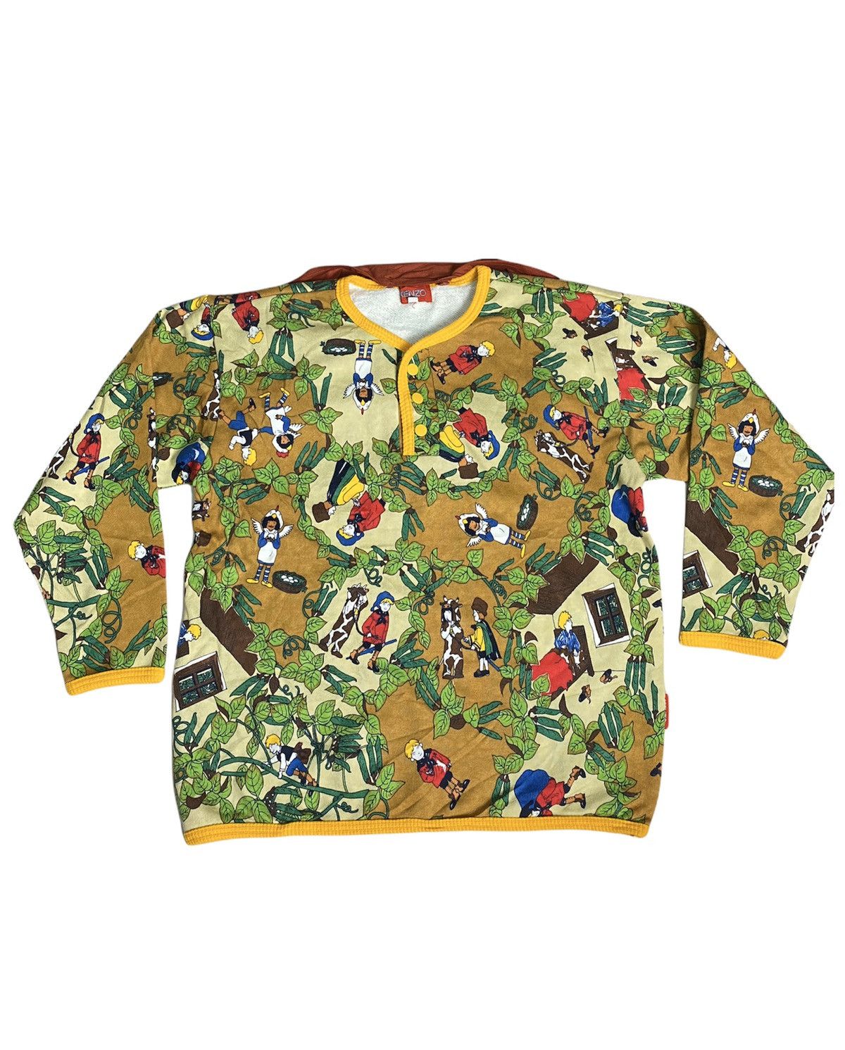Designer × Kenzo Kenzo Full Print Sweatshirt Women / Kid Size XS / US 0-2 / IT 36-38 - 1 Thumbnail