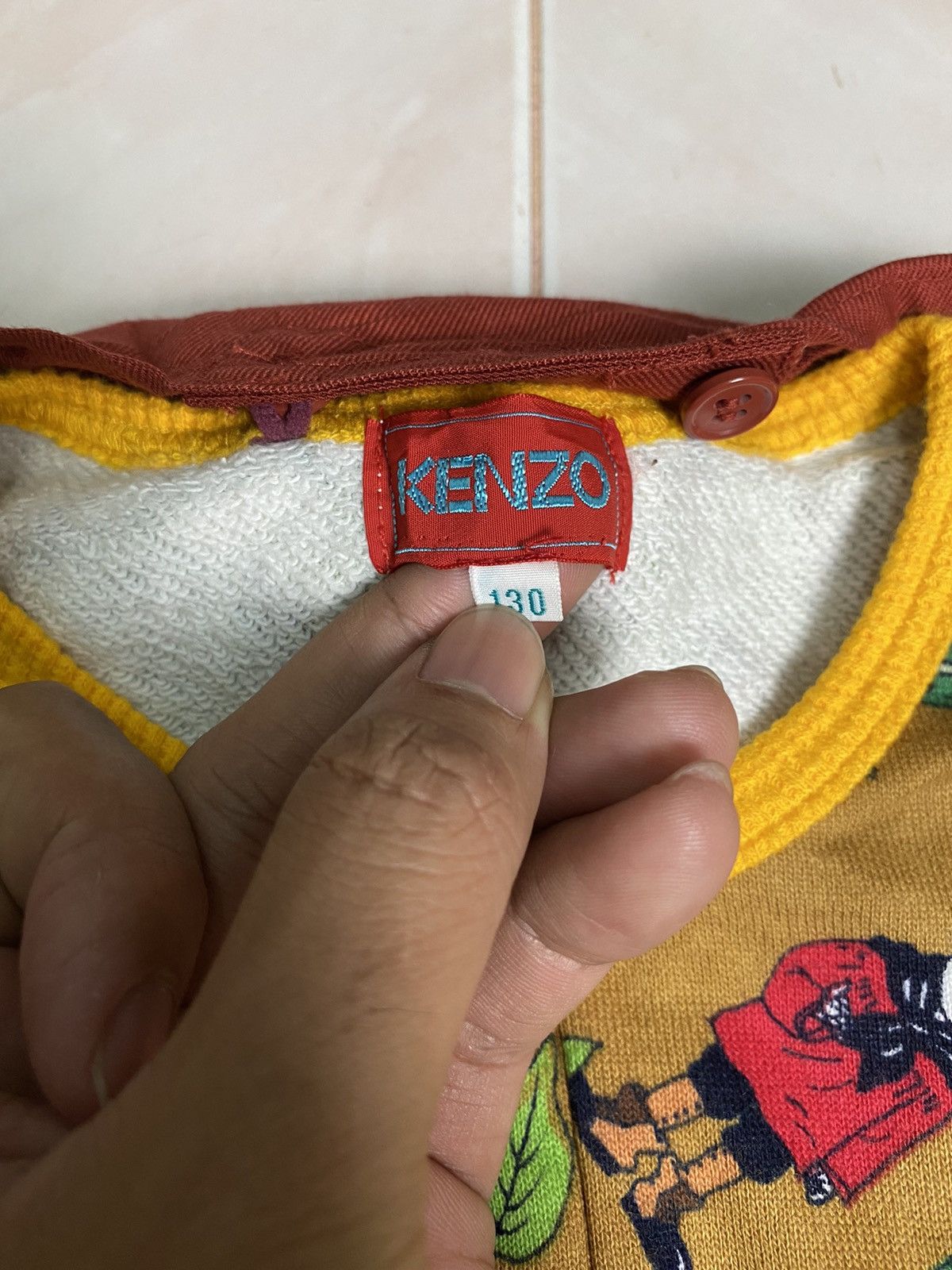 Designer × Kenzo Kenzo Full Print Sweatshirt Women / Kid Size XS / US 0-2 / IT 36-38 - 7 Thumbnail