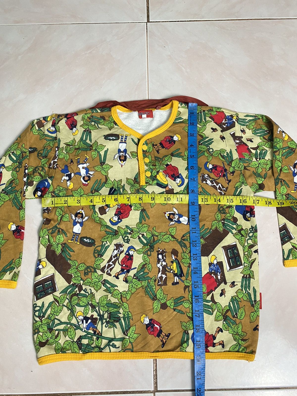 Designer × Kenzo Kenzo Full Print Sweatshirt Women / Kid Size XS / US 0-2 / IT 36-38 - 13 Thumbnail