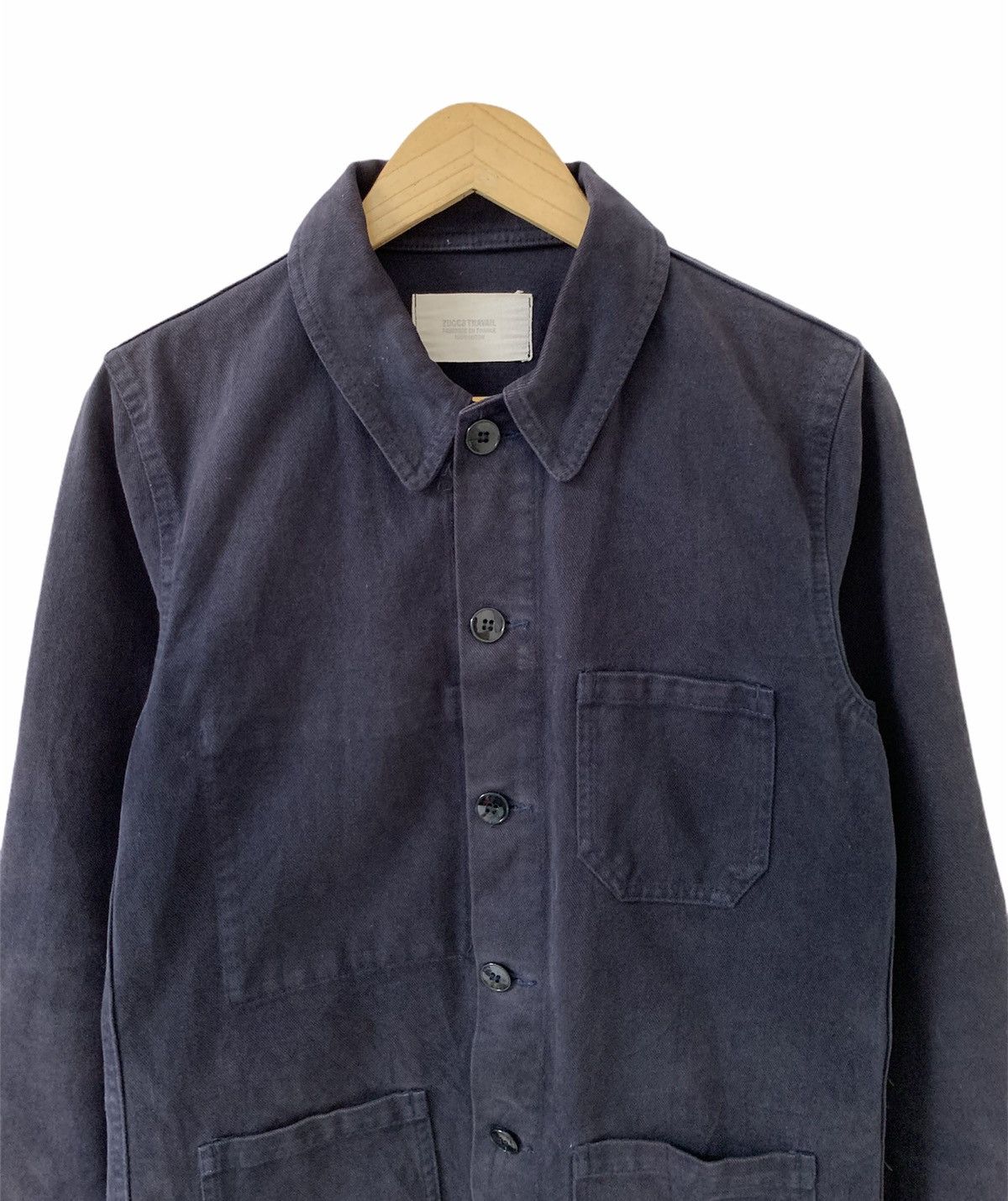 CABANE de ZUCCa ZUCCA Travail Chore Workers Button Jacket Size US S / EU 44-46 / 1 - 4 Thumbnail