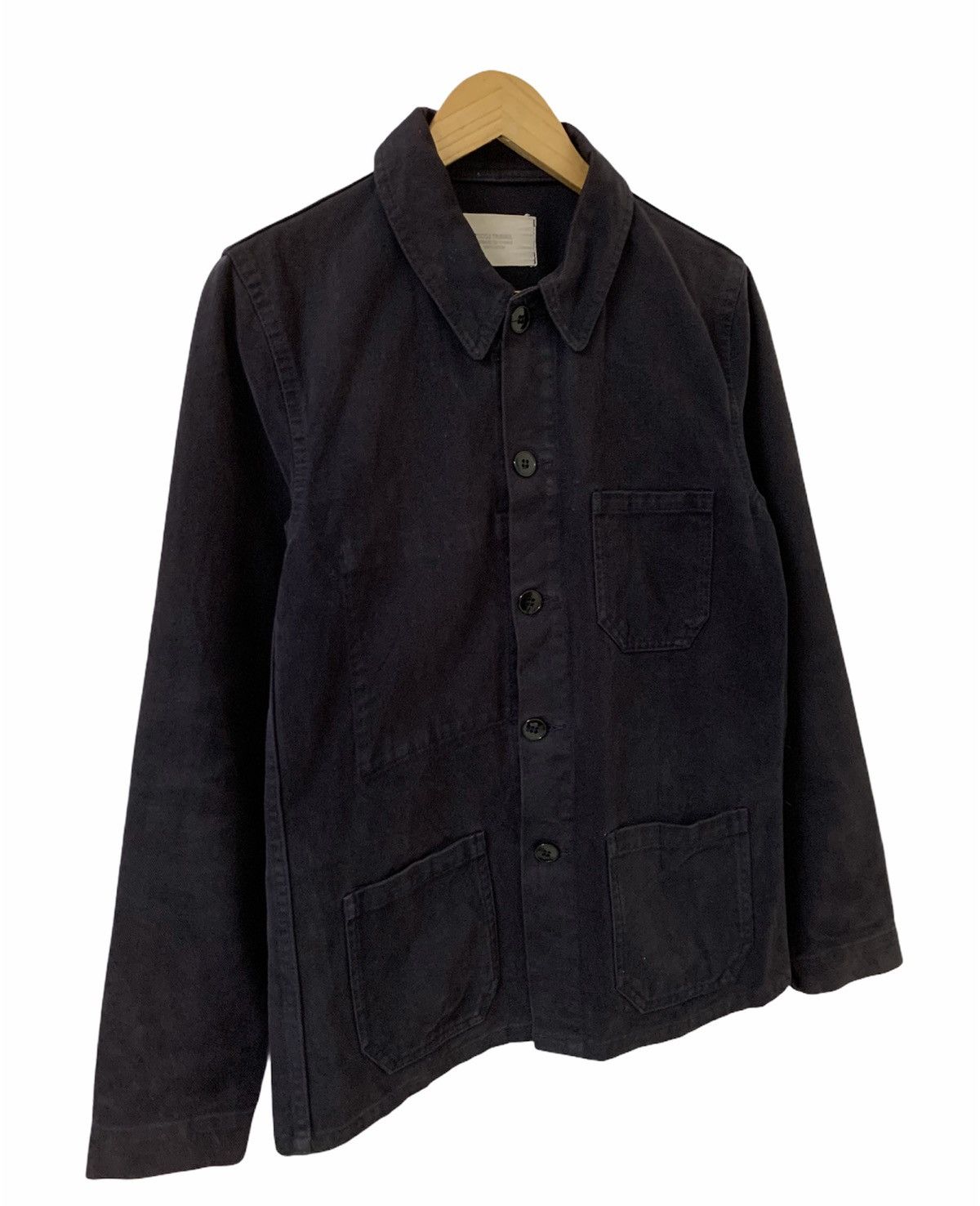 CABANE de ZUCCa ZUCCA Travail Chore Workers Button Jacket Size US S / EU 44-46 / 1 - 2 Thumbnail