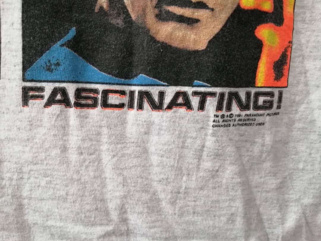 Vintage Vintage 90s Movie Star Trek FASCINATING Paramount Tee Size US L / EU 52-54 / 3 - 7 Thumbnail