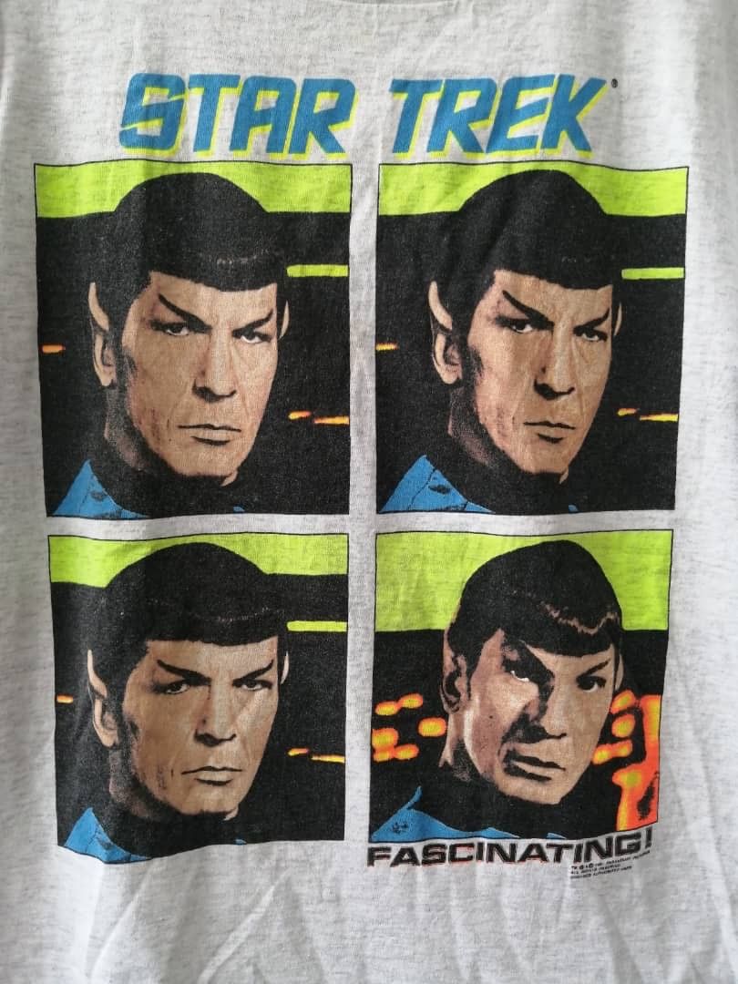 Vintage Vintage 90s Movie Star Trek FASCINATING Paramount Tee Size US L / EU 52-54 / 3 - 2 Thumbnail