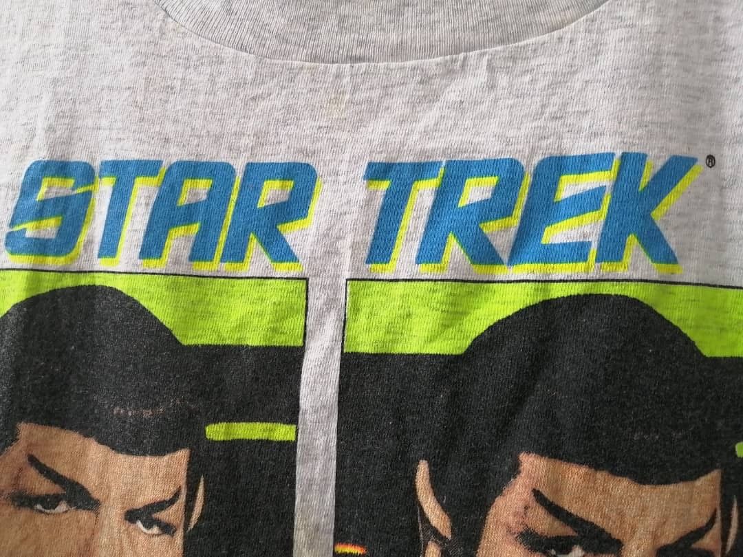 Vintage Vintage 90s Movie Star Trek FASCINATING Paramount Tee Size US L / EU 52-54 / 3 - 4 Thumbnail