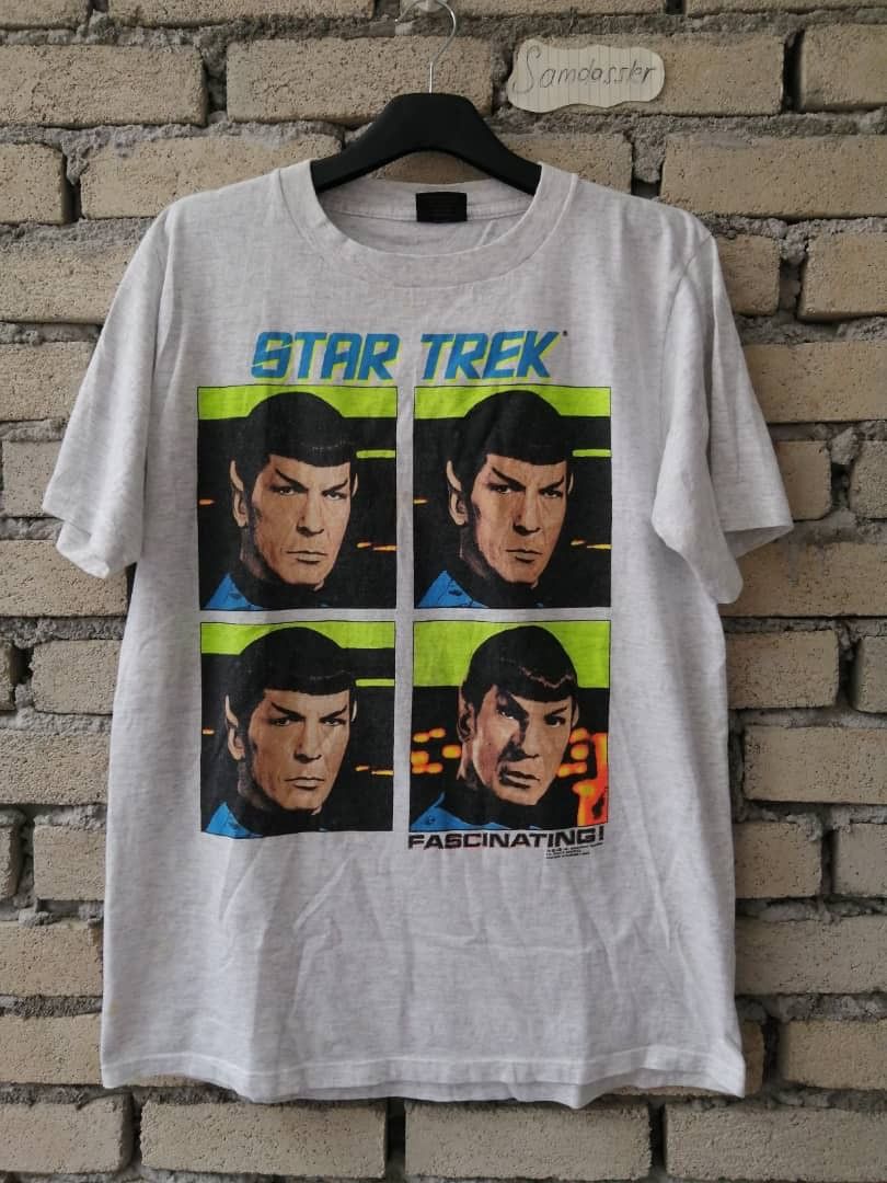 Vintage Vintage 90s Movie Star Trek FASCINATING Paramount Tee Size US L / EU 52-54 / 3 - 1 Thumbnail