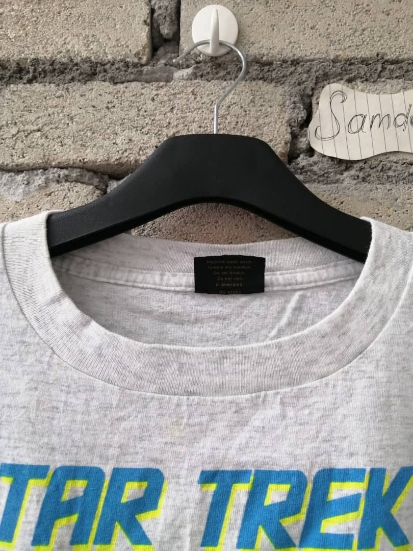 Vintage Vintage 90s Movie Star Trek FASCINATING Paramount Tee Size US L / EU 52-54 / 3 - 8 Thumbnail