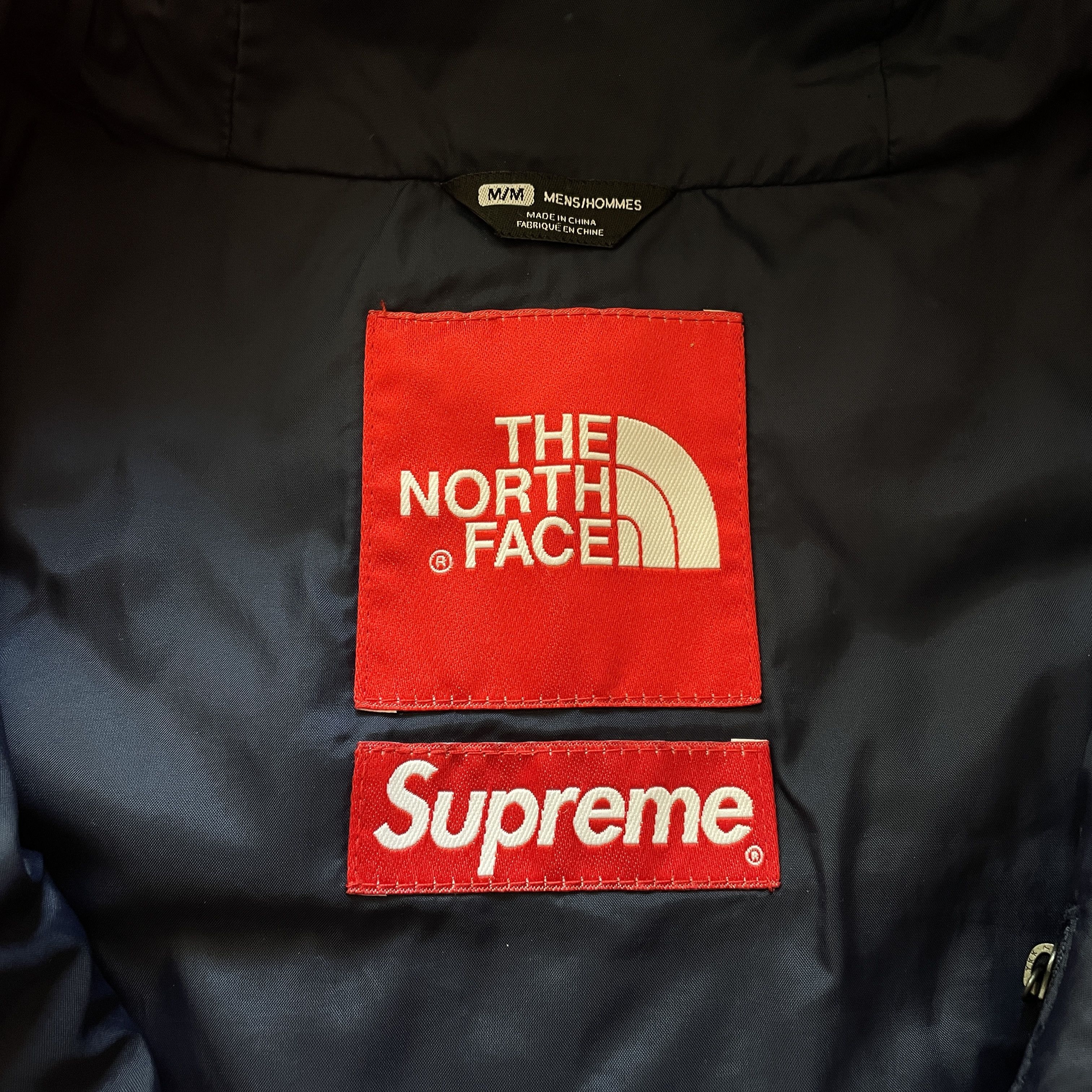 Supreme × The North Face Supreme x TNF - Denim Shot Mountain Jacket Coat S/S15 2015 Size US M / EU 48-50 / 2 - 6 Thumbnail