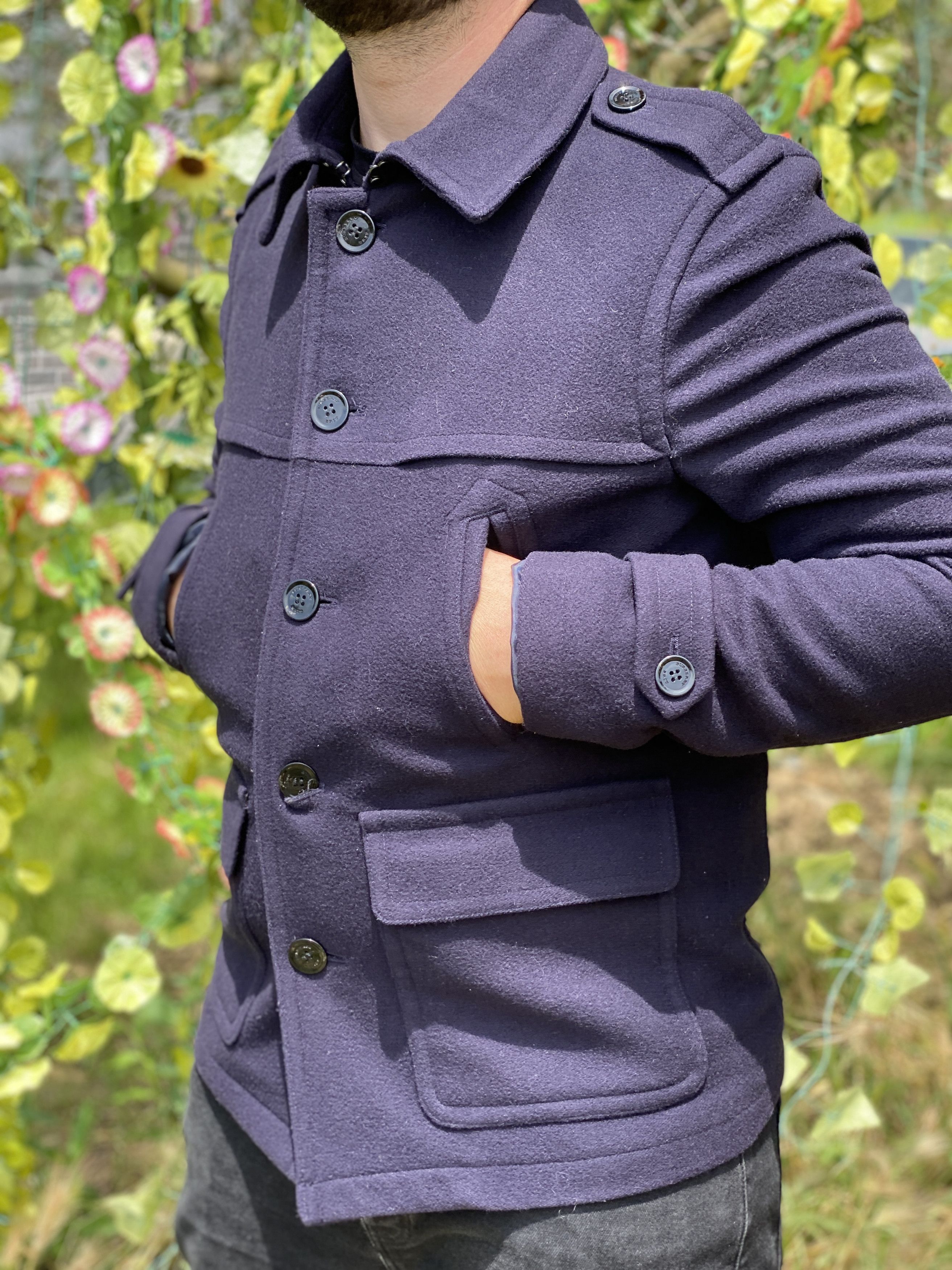 Burberry Burberry Brit Pea Coat Prorsum Trencg Jacket Size M 48 50 Size US M / EU 48-50 / 2 - 5 Thumbnail
