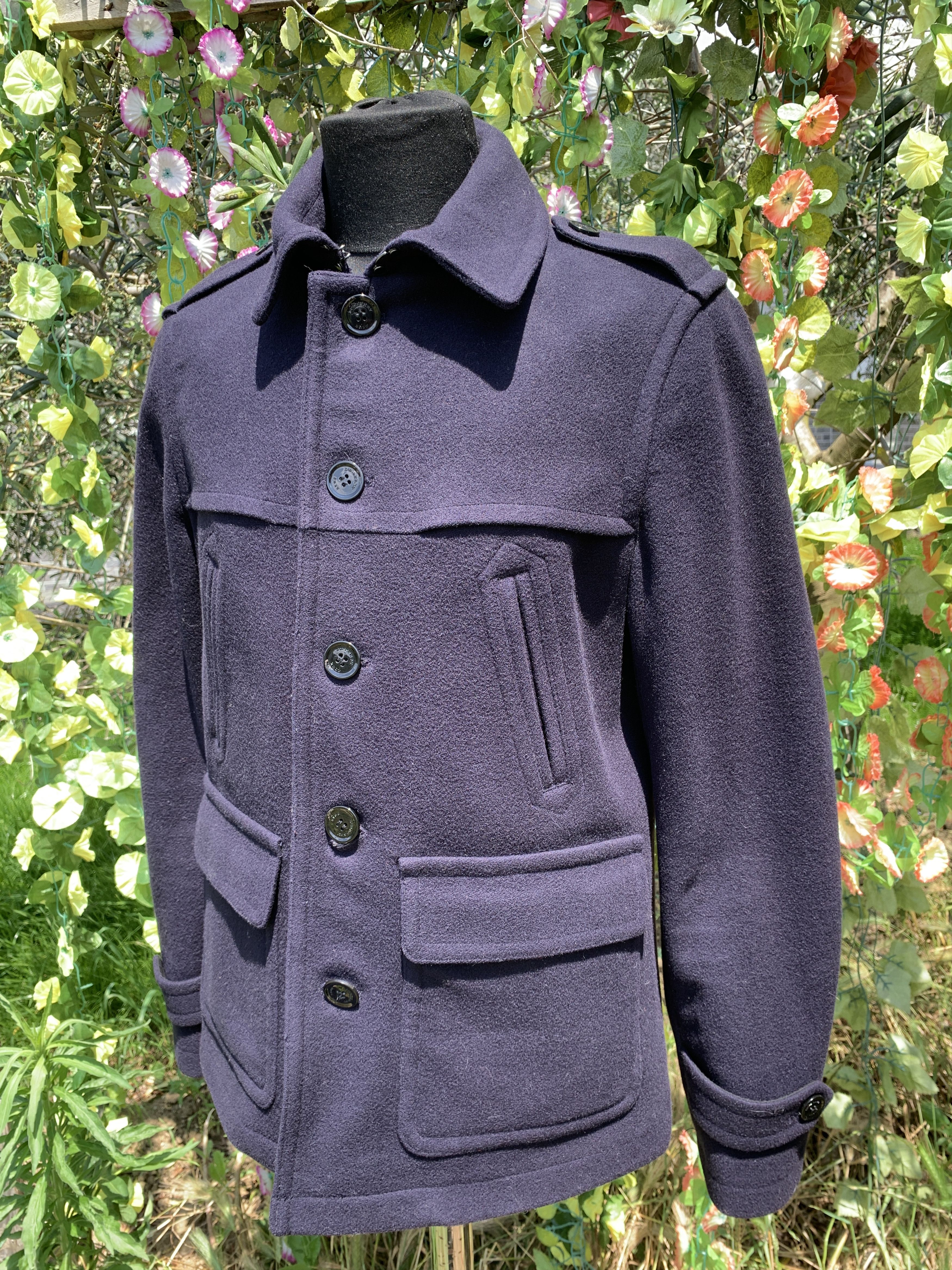 Burberry Burberry Brit Pea Coat Prorsum Trencg Jacket Size M 48 50 Size US M / EU 48-50 / 2 - 16 Thumbnail
