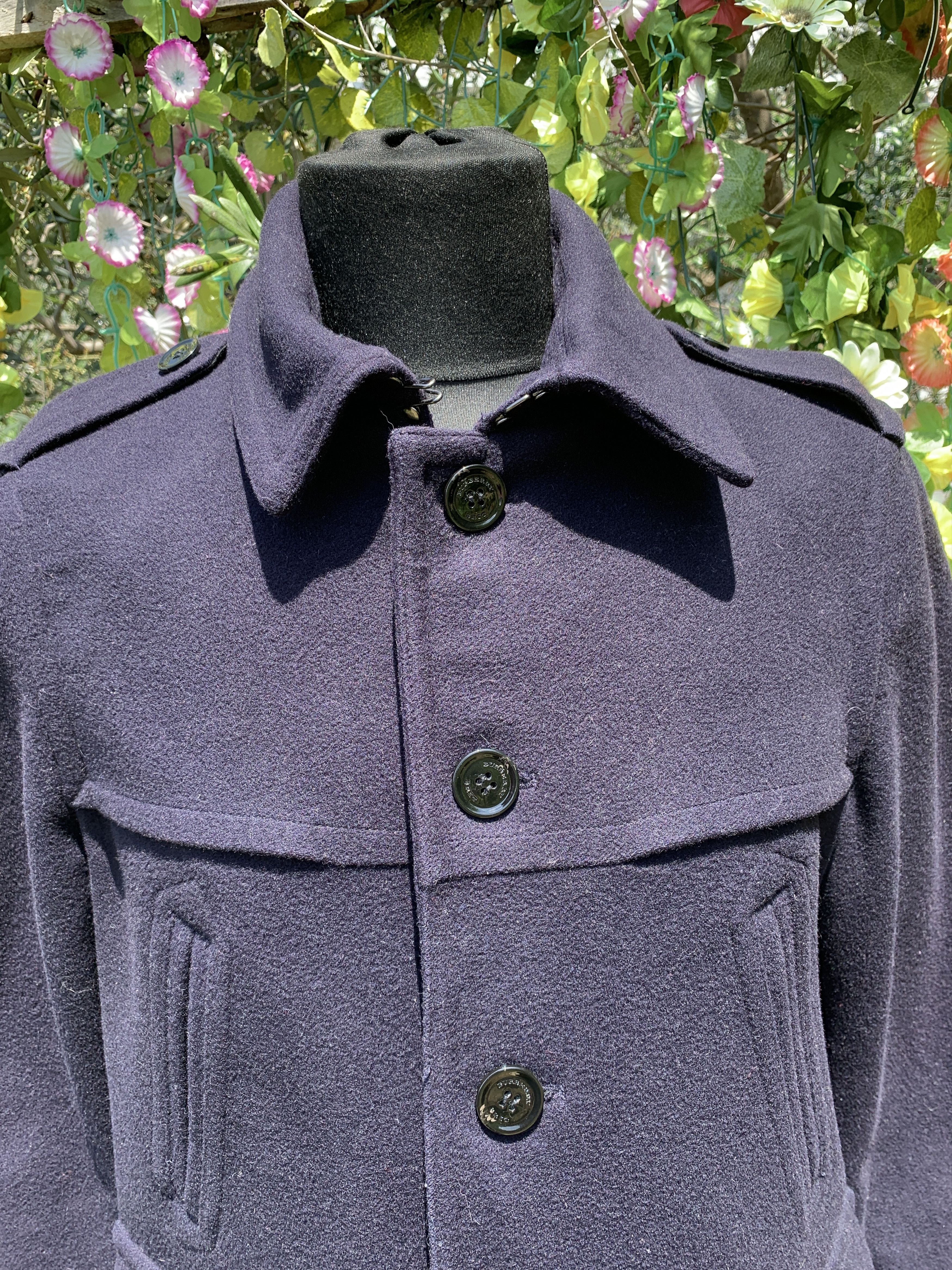Burberry Burberry Brit Pea Coat Prorsum Trencg Jacket Size M 48 50 Size US M / EU 48-50 / 2 - 12 Thumbnail
