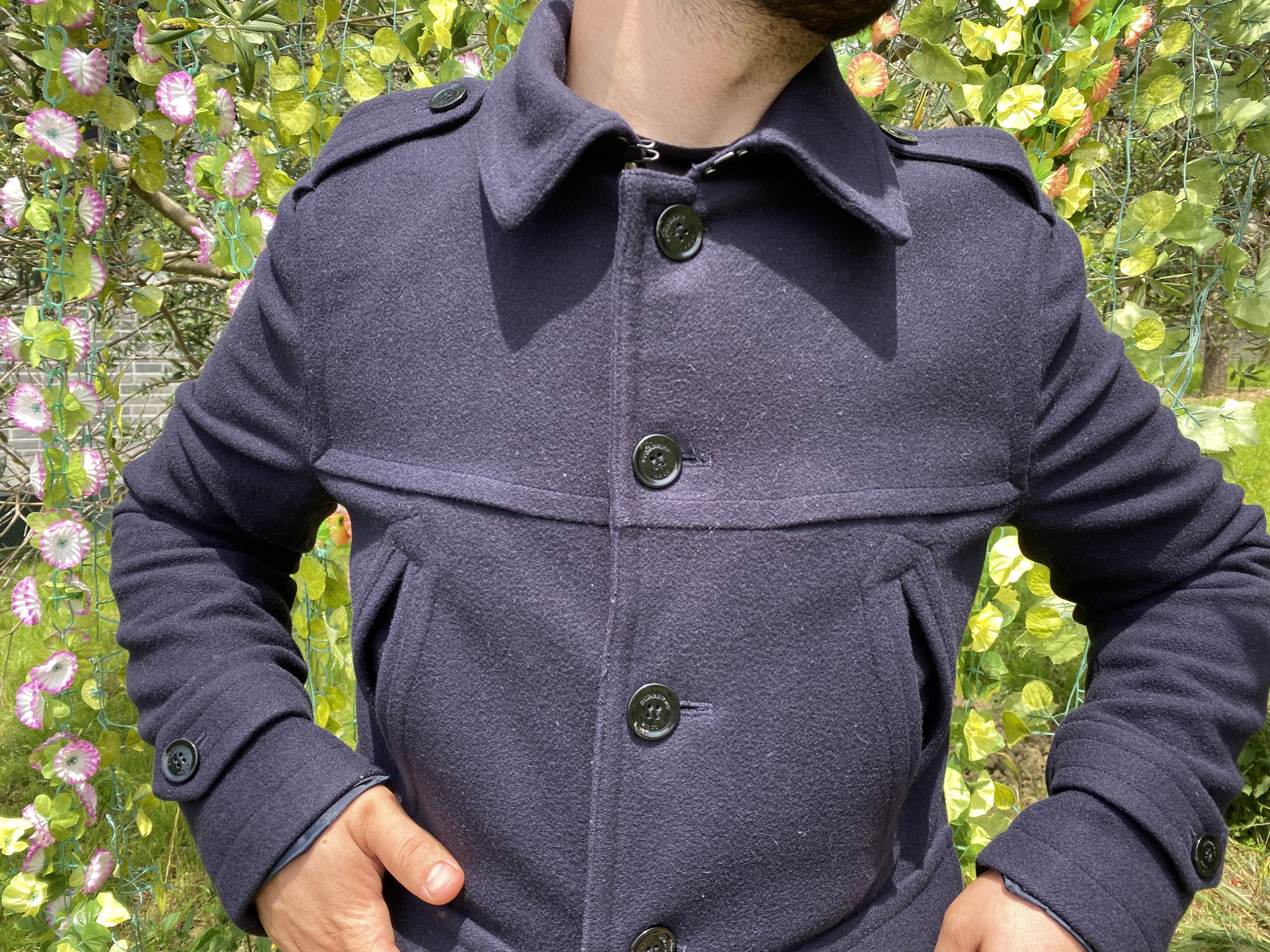 Burberry Burberry Brit Pea Coat Prorsum Trencg Jacket Size M 48 50 Size US M / EU 48-50 / 2 - 3 Thumbnail