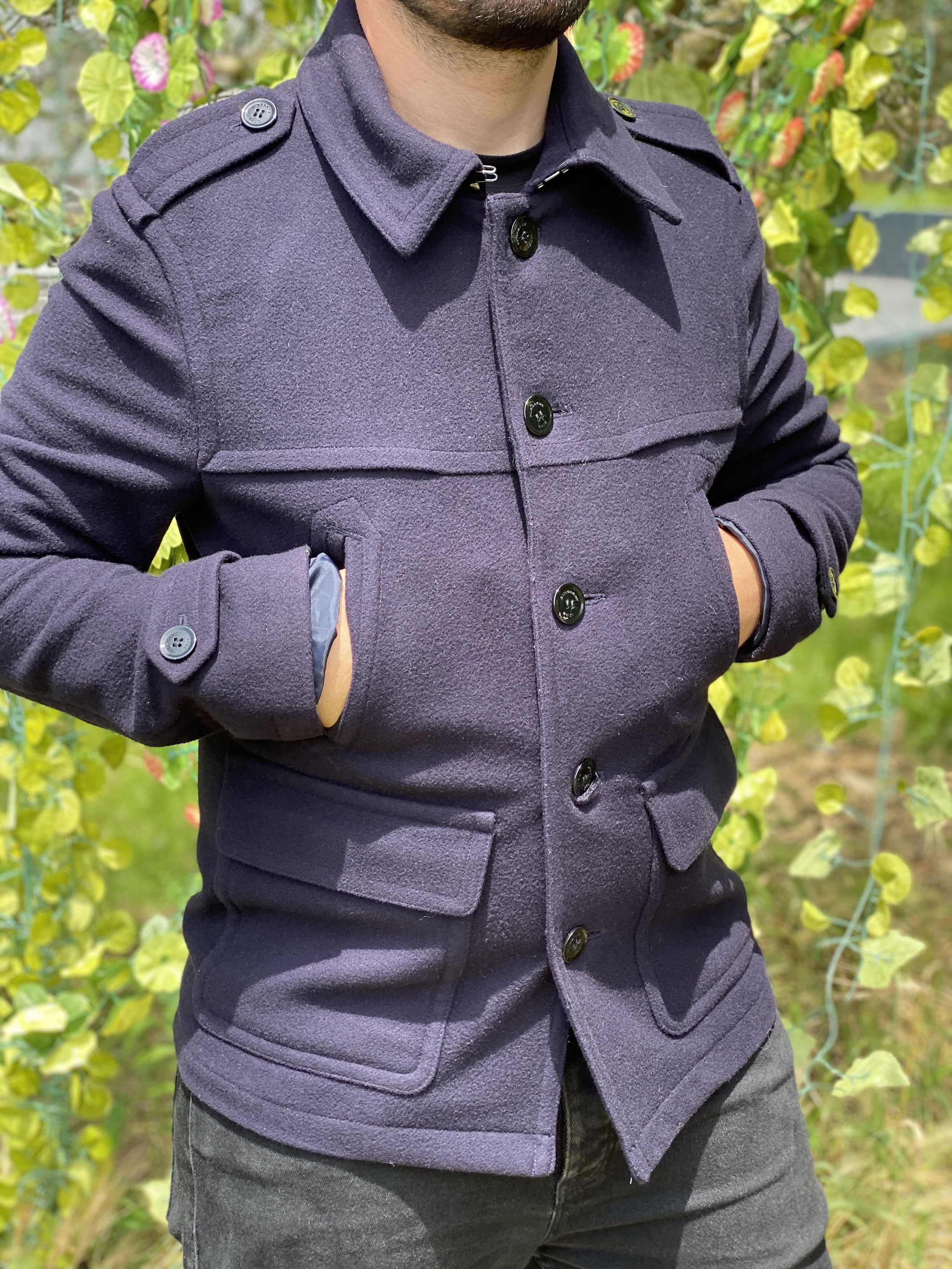 Burberry Burberry Brit Pea Coat Prorsum Trencg Jacket Size M 48 50 Size US M / EU 48-50 / 2 - 7 Thumbnail