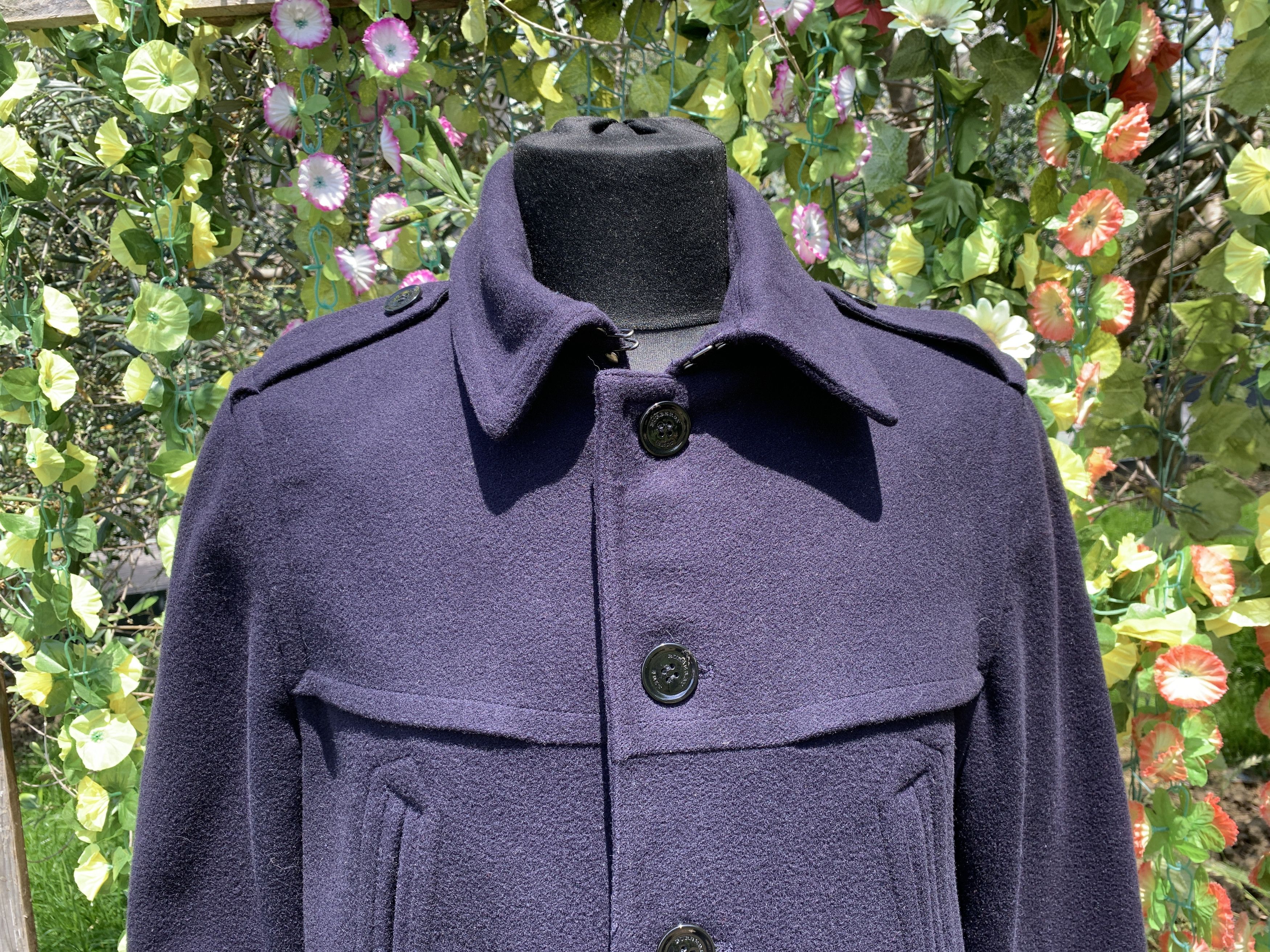 Burberry Burberry Brit Pea Coat Prorsum Trencg Jacket Size M 48 50 Size US M / EU 48-50 / 2 - 13 Thumbnail