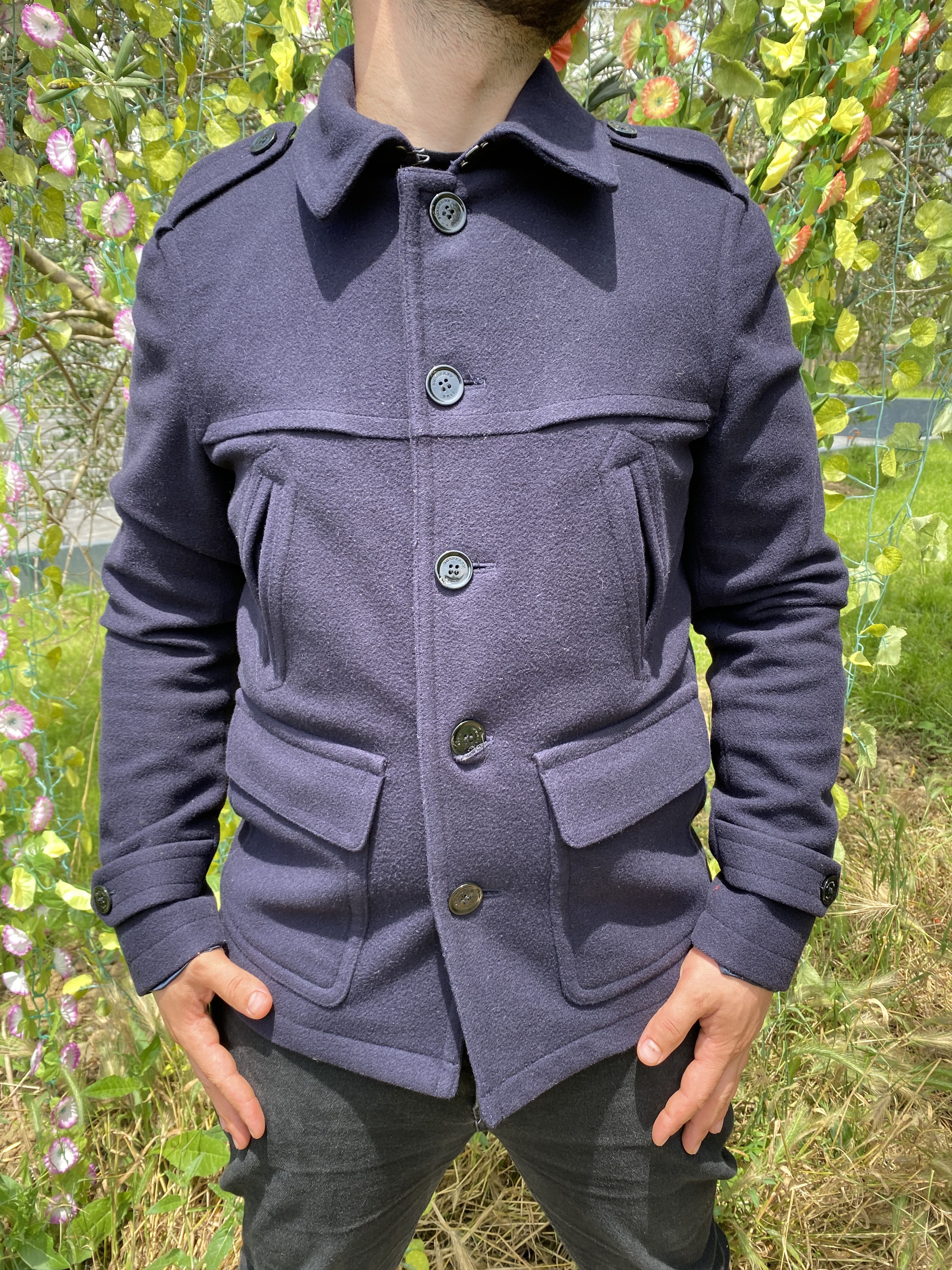 Burberry Burberry Brit Pea Coat Prorsum Trencg Jacket Size M 48 50 Size US M / EU 48-50 / 2 - 2 Thumbnail