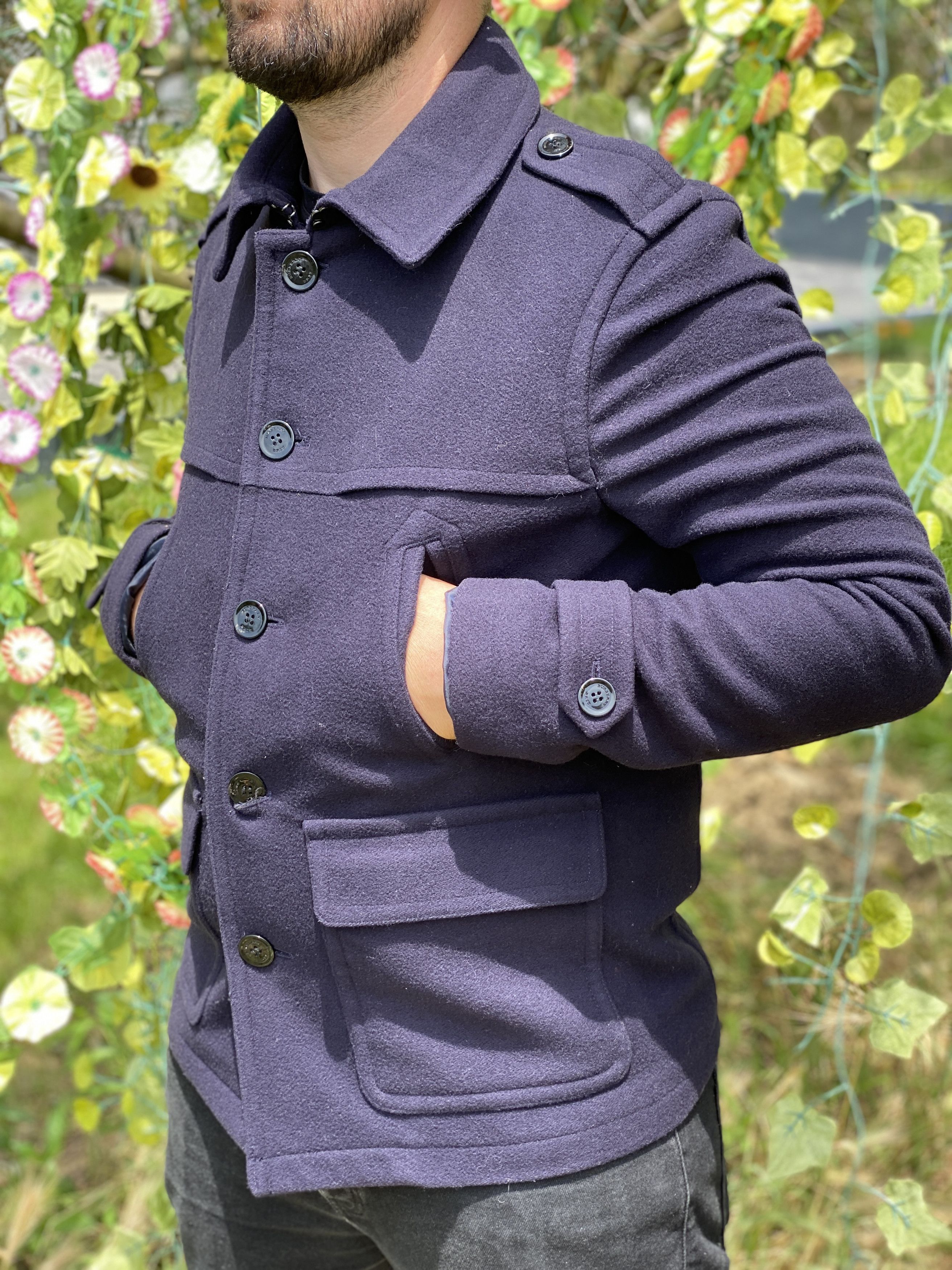 Burberry Burberry Brit Pea Coat Prorsum Trencg Jacket Size M 48 50 Size US M / EU 48-50 / 2 - 9 Thumbnail