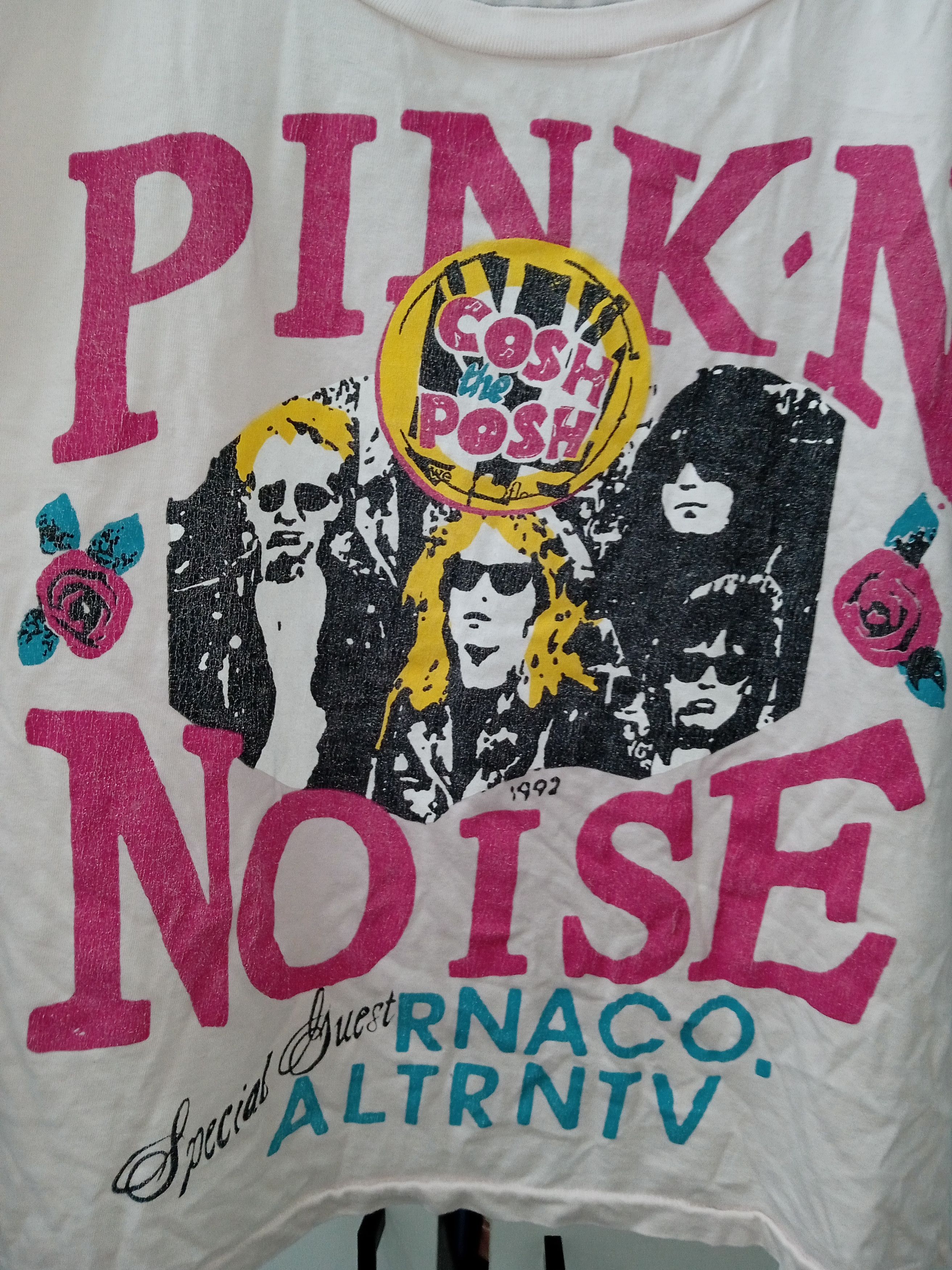Band Tees 💎 ULTRA RARE VINTAGE RNA INC. “COSH THE POSH” 1992 TOUR TEE💎 Size US M / EU 48-50 / 2 - 2 Thumbnail