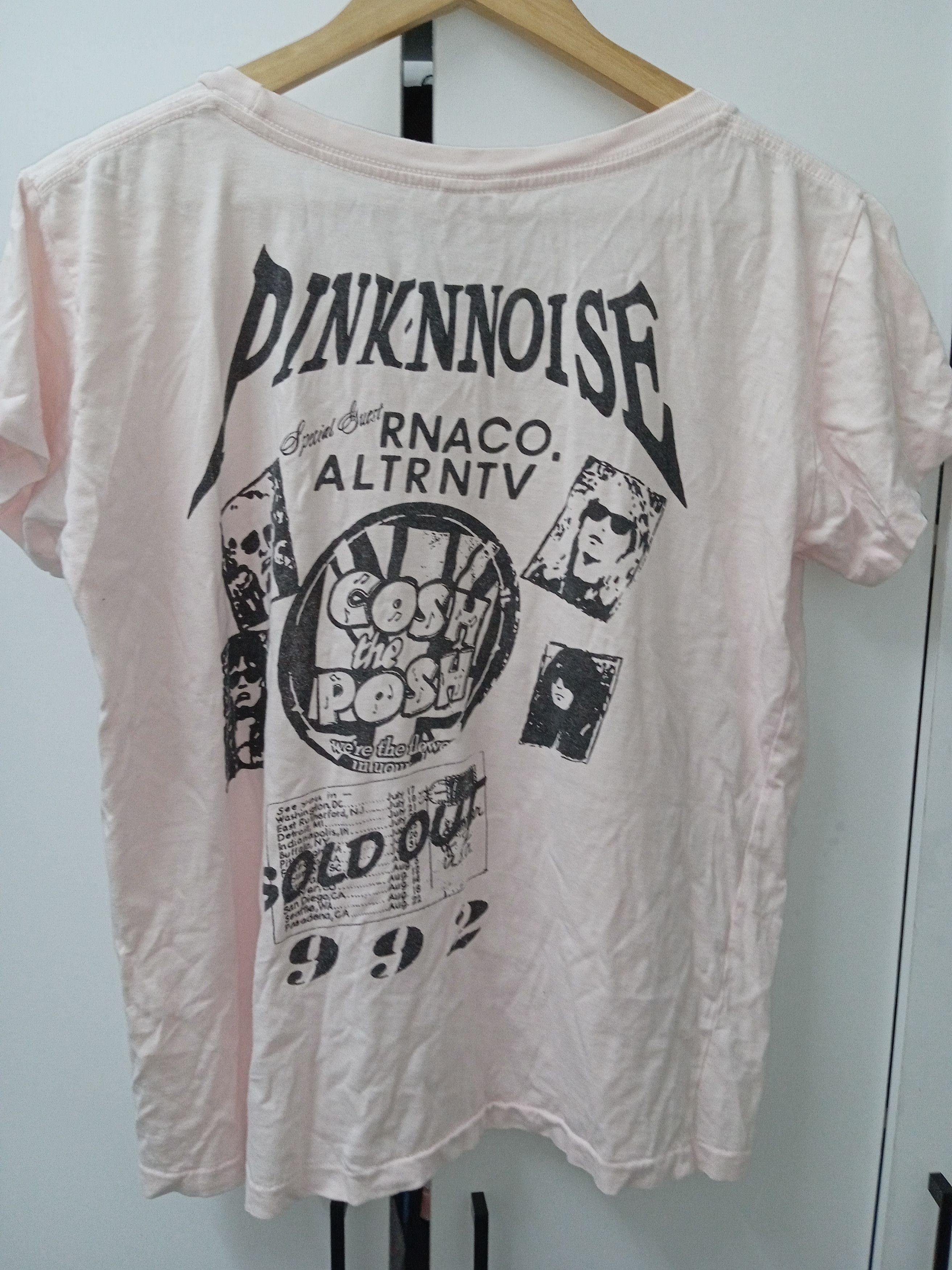Band Tees 💎 ULTRA RARE VINTAGE RNA INC. “COSH THE POSH” 1992 TOUR TEE💎 Size US M / EU 48-50 / 2 - 6 Thumbnail
