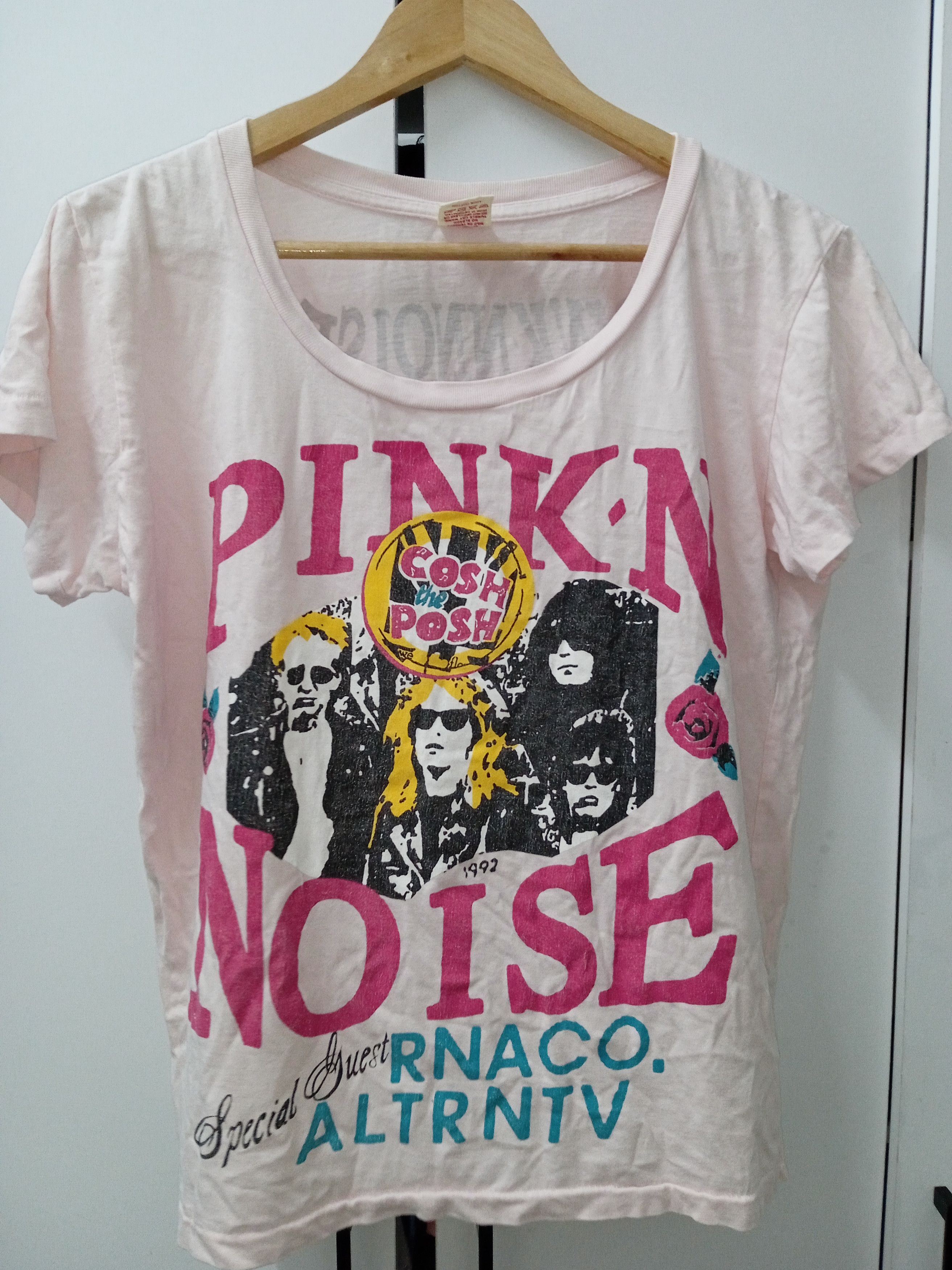 Band Tees 💎 ULTRA RARE VINTAGE RNA INC. “COSH THE POSH” 1992 TOUR TEE💎 Size US M / EU 48-50 / 2 - 1 Thumbnail