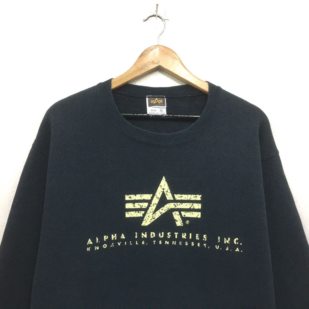 Alpha Industries Alpha industries sweatshirt crewneck biglogo Size US M / EU 48-50 / 2 - 3 Thumbnail