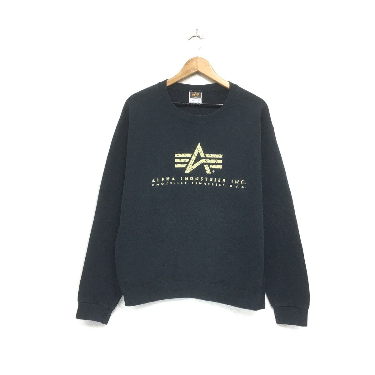 Alpha Industries Alpha industries sweatshirt crewneck biglogo Size US M / EU 48-50 / 2 - 1 Thumbnail