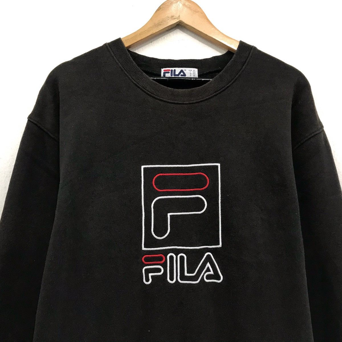 Fila × Vintage Fila sweatshirt Crewneck Biglogo Spellout FILA Size US M / EU 48-50 / 2 - 3 Thumbnail