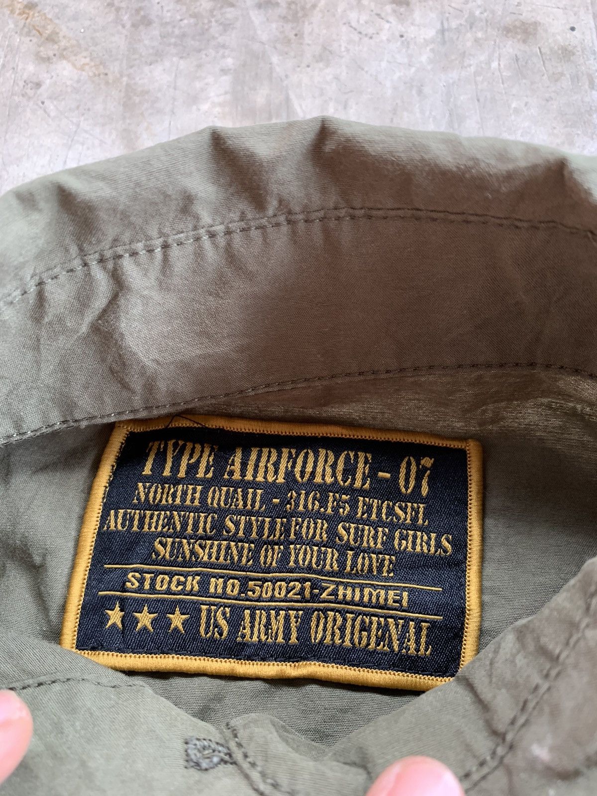 Japanese Brand Military Us Airforce Patched Fashion Button Up Shirt Size US M / EU 48-50 / 2 - 4 Thumbnail
