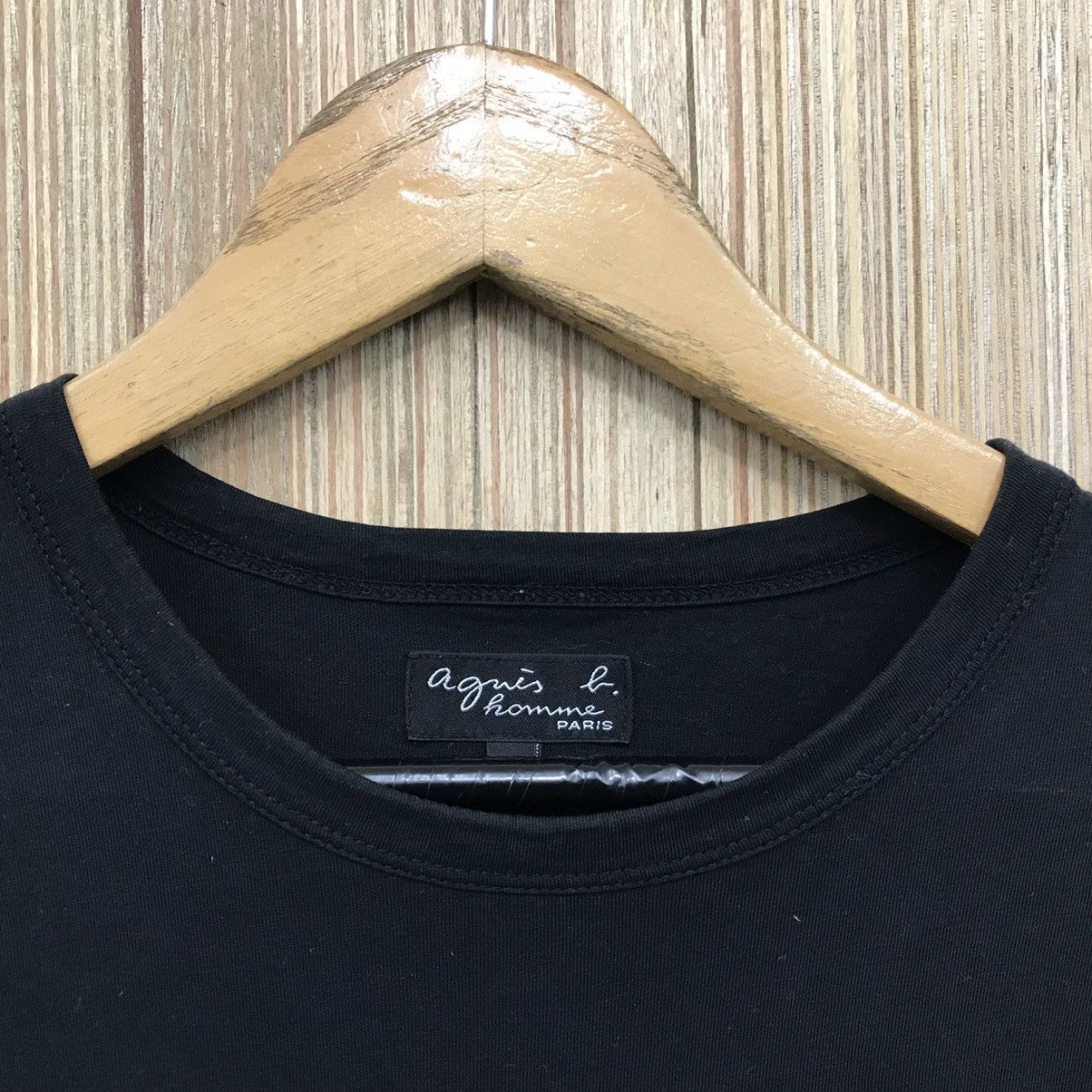 agnes b. Agnes B Tee Shirt Agnes B Crew Neck Biglogo Bernoit James Size US S / EU 44-46 / 1 - 5 Thumbnail