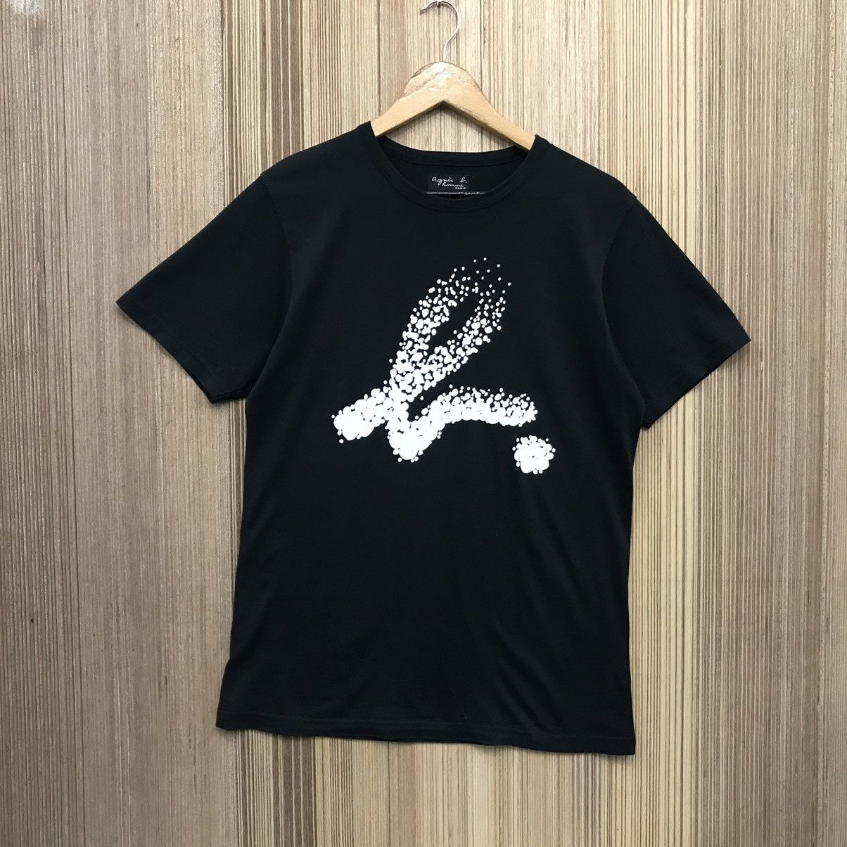 agnes b. Agnes B Tee Shirt Agnes B Crew Neck Biglogo Bernoit James Size US S / EU 44-46 / 1 - 1 Thumbnail