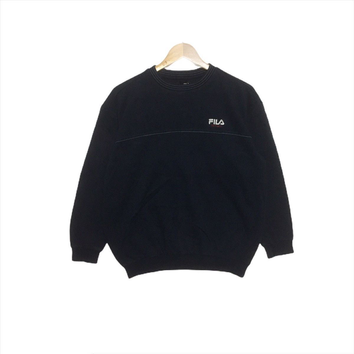 Fila × Vintage FILA Sweatshirt Embroidery Sweatshirt Spellout Fila Intimo Size US M / EU 48-50 / 2 - 1 Thumbnail