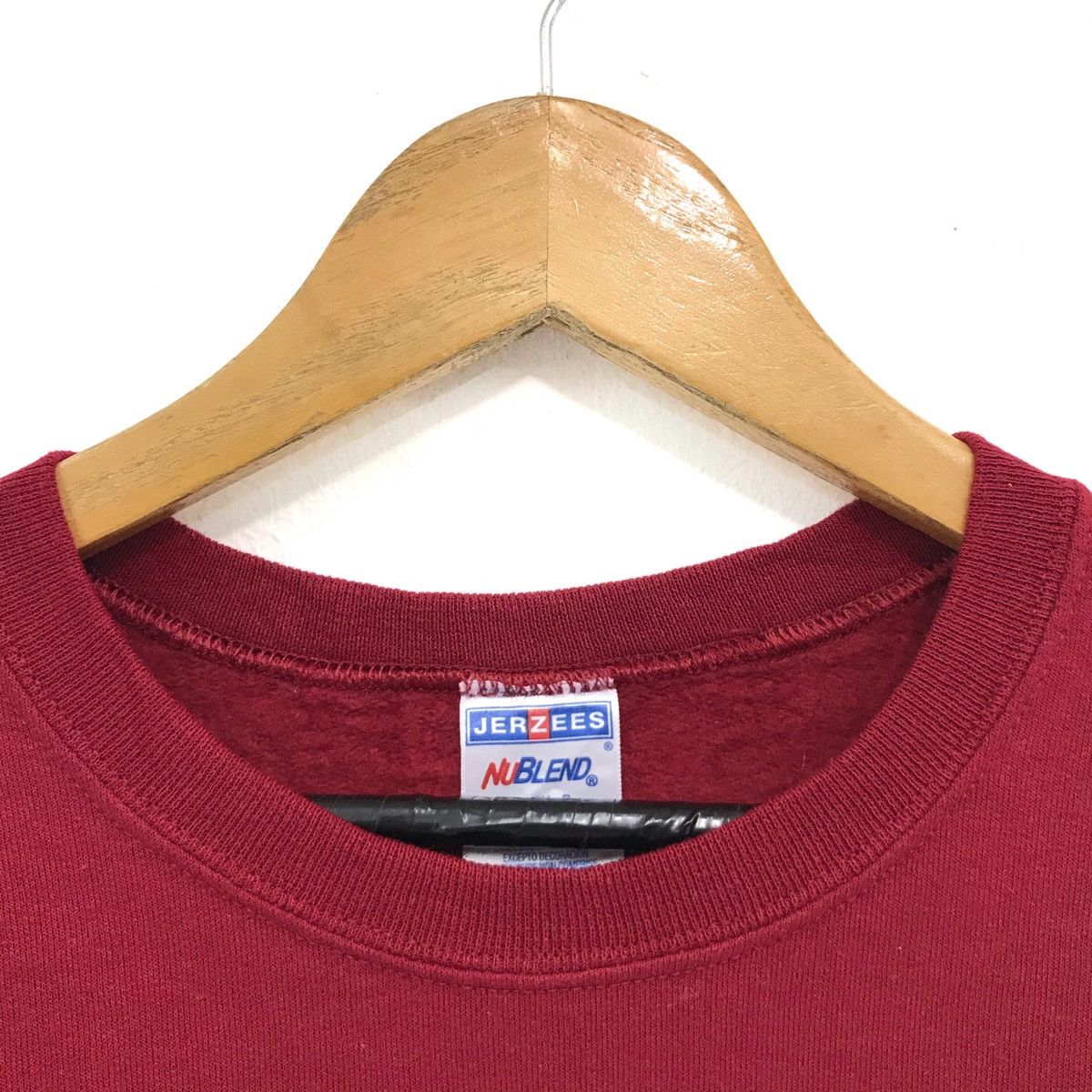 Jerzees × Vintage Vintage Plain Sweatshirt Jerzees Tag Size US M / EU 48-50 / 2 - 3 Thumbnail