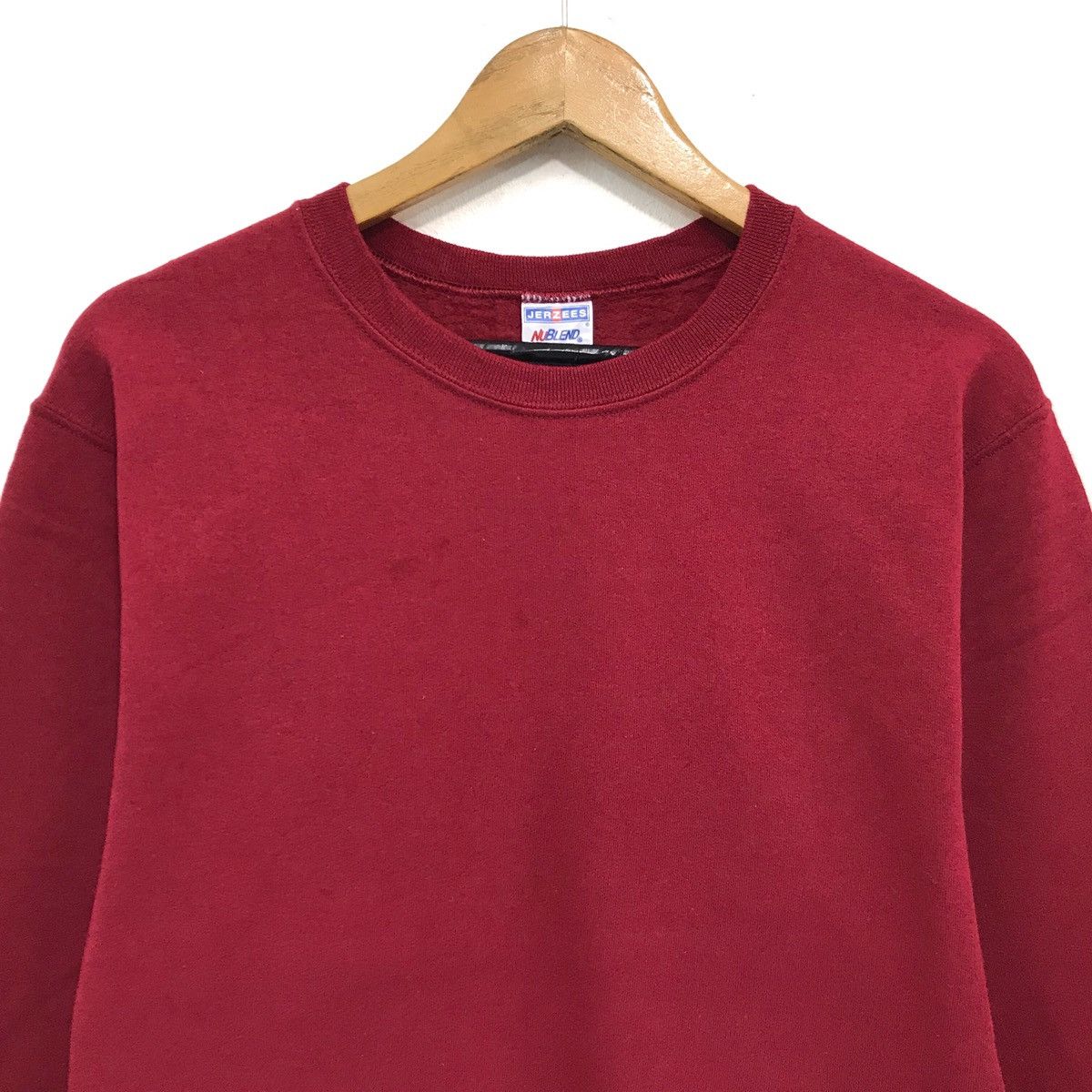 Jerzees × Vintage Vintage Plain Sweatshirt Jerzees Tag Size US M / EU 48-50 / 2 - 2 Thumbnail