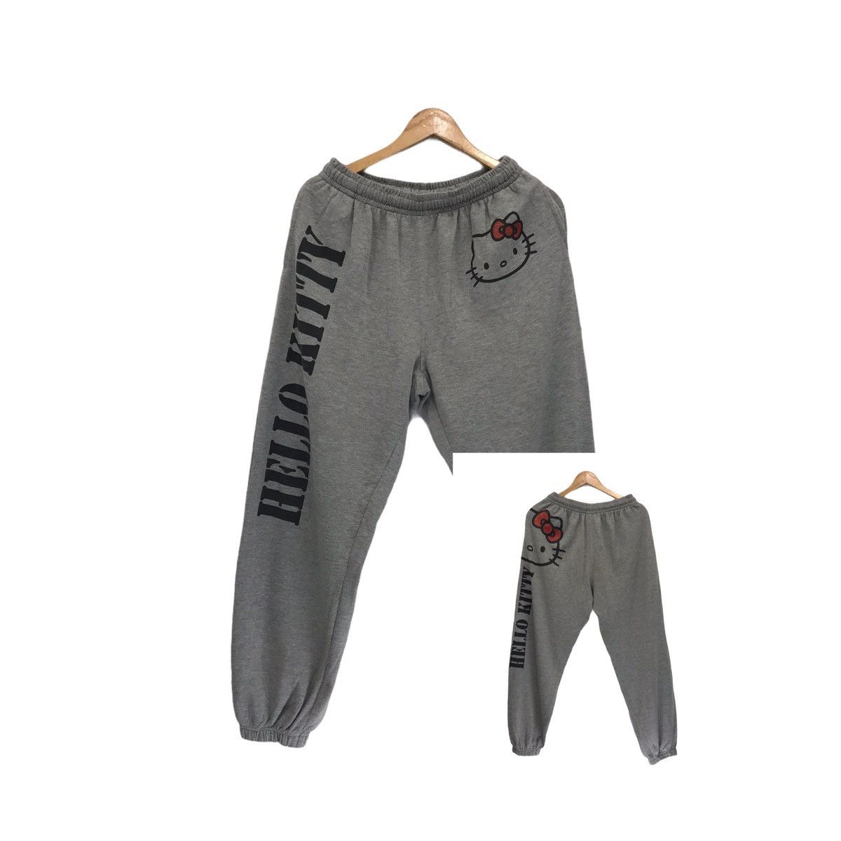 Japanese Brand × Vintage Vintage Hello Kitty Sweatpants Size US 30 / EU 46 - 1 Thumbnail