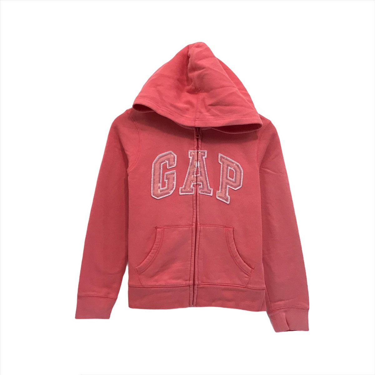 Gap × Japanese Brand × Vintage Vintage Gap Hoodie Sweatshirt Embroidery Big Logo Size S / US 4 / IT 40 - 1 Thumbnail