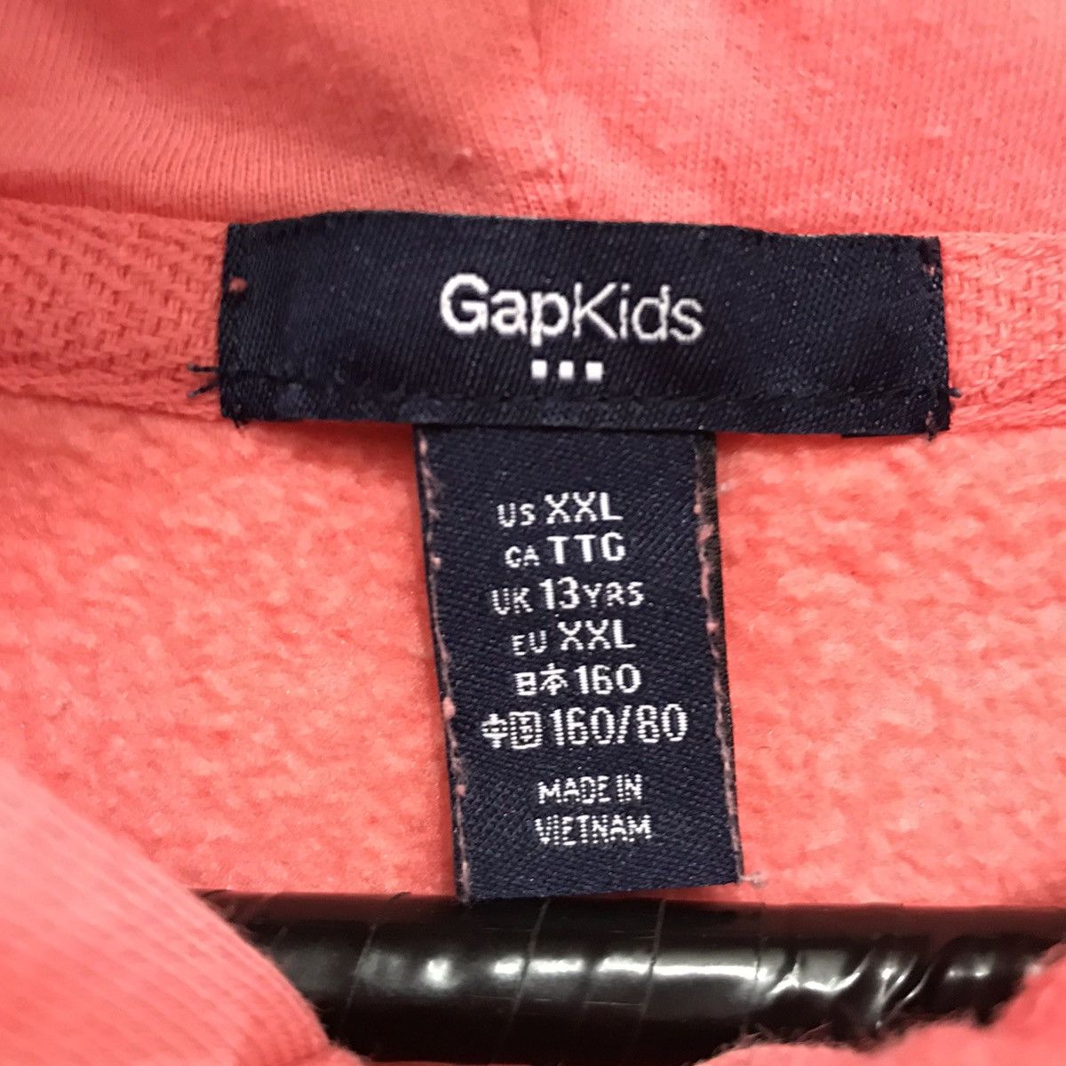 Gap × Japanese Brand × Vintage Vintage Gap Hoodie Sweatshirt Embroidery Big Logo Size S / US 4 / IT 40 - 5 Thumbnail