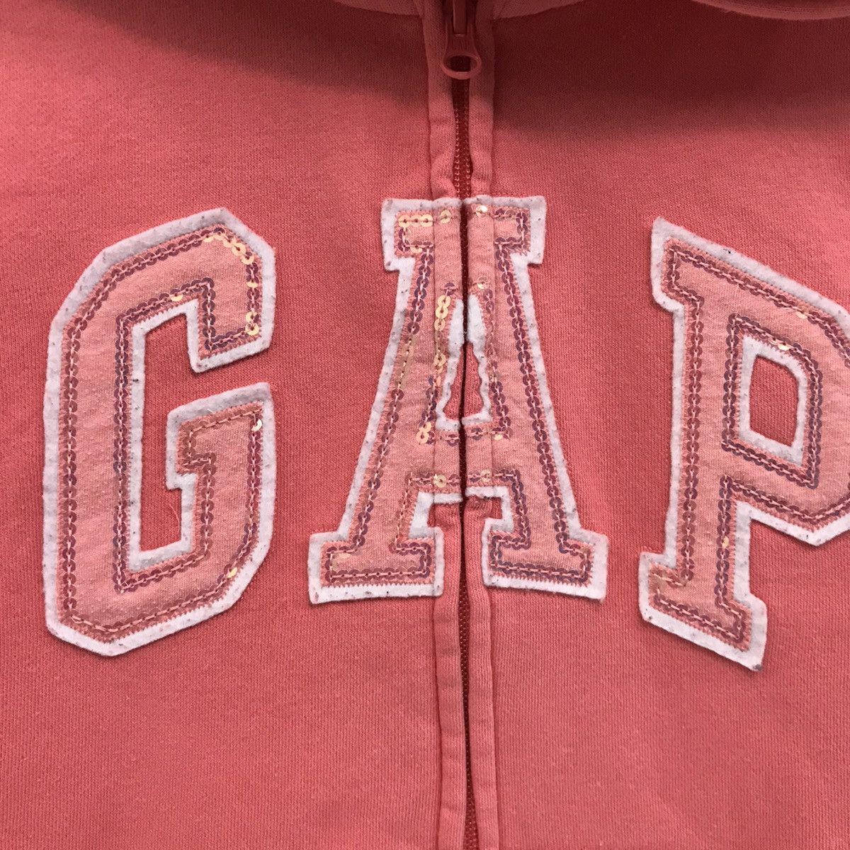 Gap × Japanese Brand × Vintage Vintage Gap Hoodie Sweatshirt Embroidery Big Logo Size S / US 4 / IT 40 - 2 Thumbnail