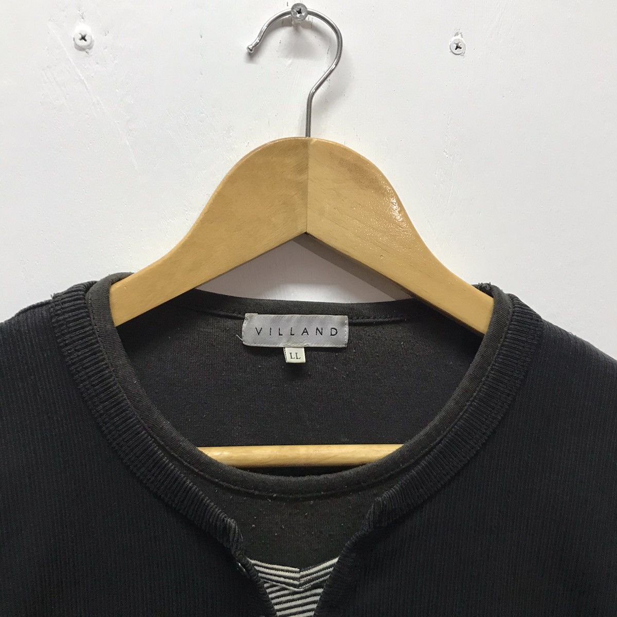 Japanese Brand × Other Vintage Villand Sweatshirt Half Button Size US M / EU 48-50 / 2 - 3 Thumbnail