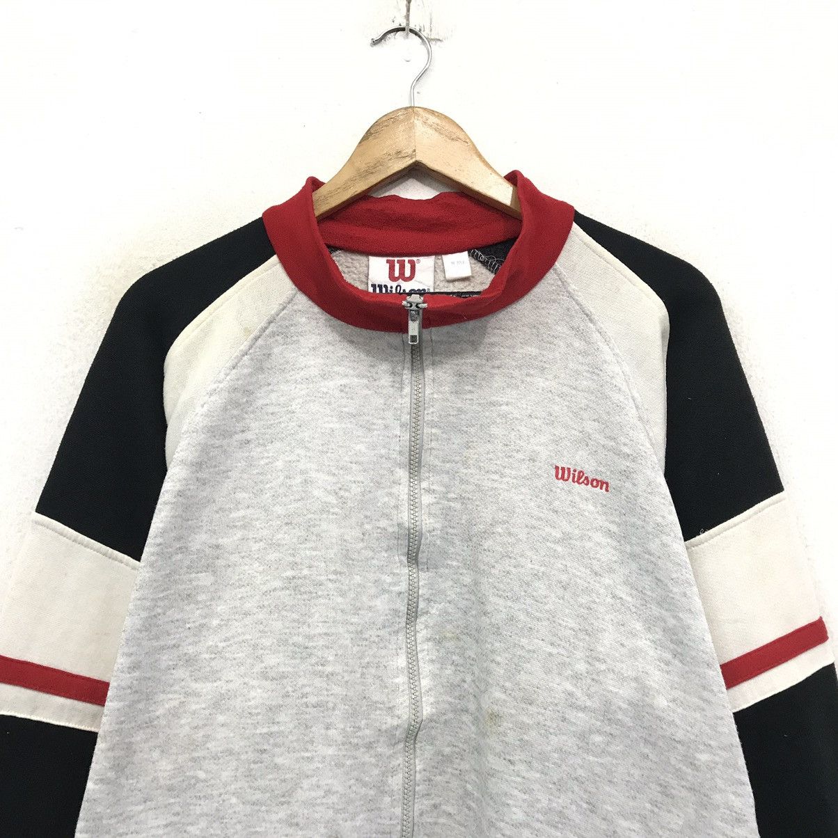 All Sport × Sports Specialties × Wilson Vintage Wilson Sweatshirt Wilson Zipper Size US M / EU 48-50 / 2 - 3 Thumbnail