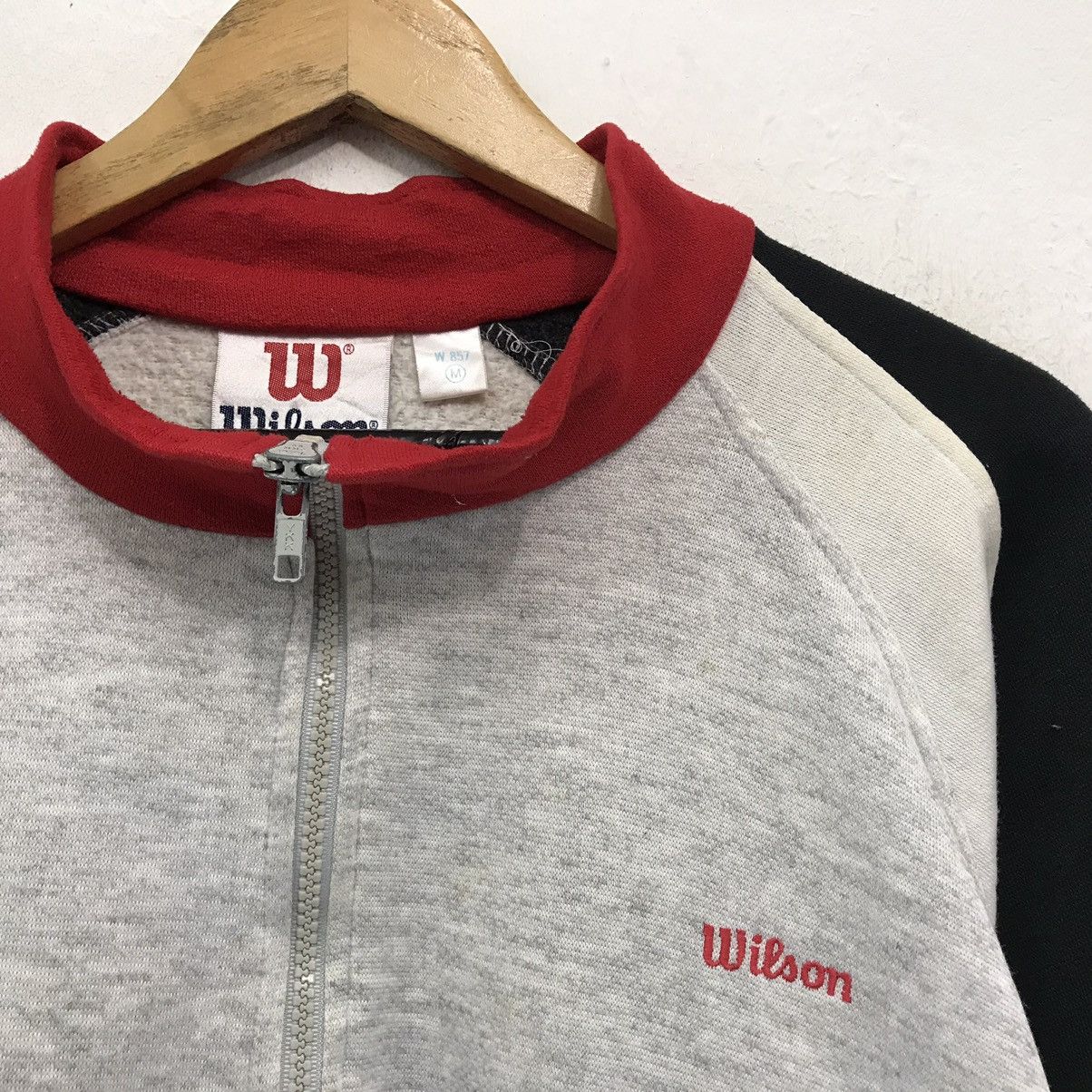 All Sport × Sports Specialties × Wilson Vintage Wilson Sweatshirt Wilson Zipper Size US M / EU 48-50 / 2 - 4 Thumbnail