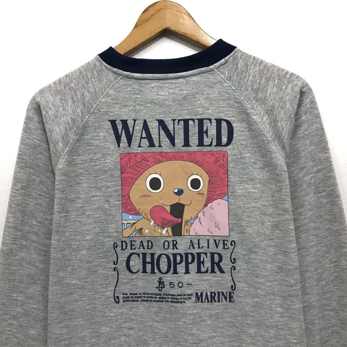 Cartoon Network × Japanese Brand × One Piece Vintage One Piece Sweatshirt Tony Tony Chooper Size US M / EU 48-50 / 2 - 5 Thumbnail
