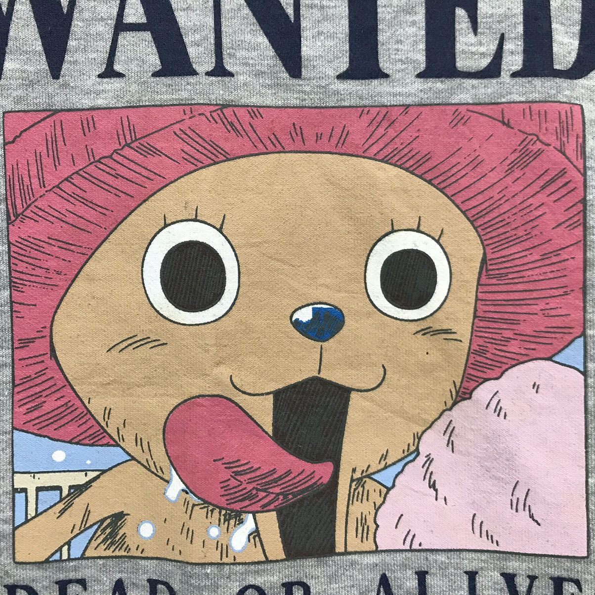 Cartoon Network × Japanese Brand × One Piece Vintage One Piece Sweatshirt Tony Tony Chooper Size US M / EU 48-50 / 2 - 7 Thumbnail
