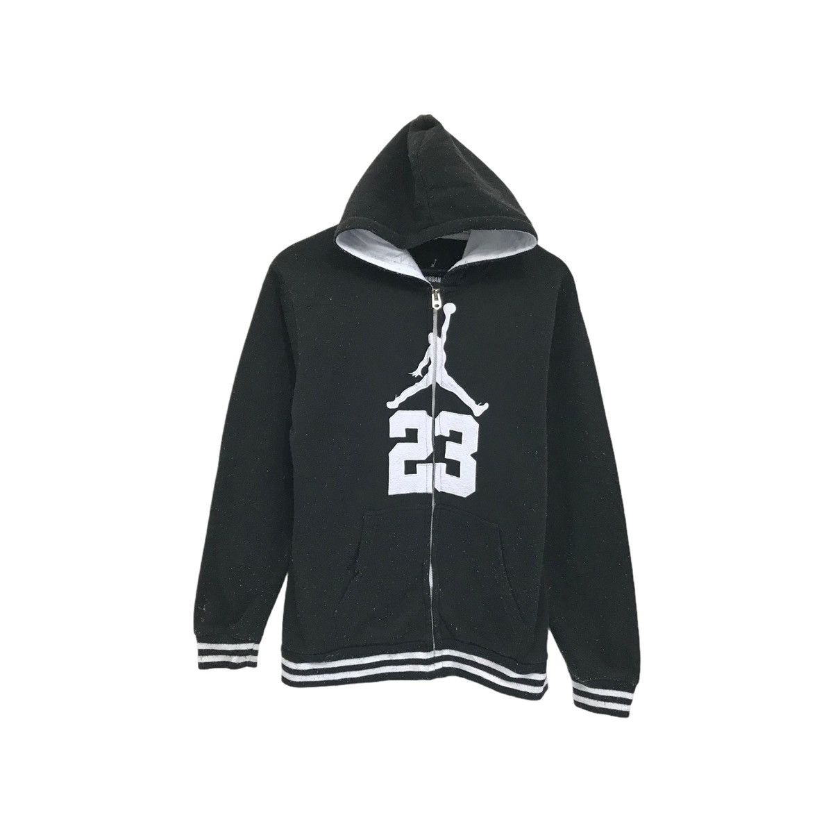 Japanese Brand Jordan Brand Vintage Vintage Jordan 23 Zipper Hoodies Sweatshirt Pullover Jumper Grailed
