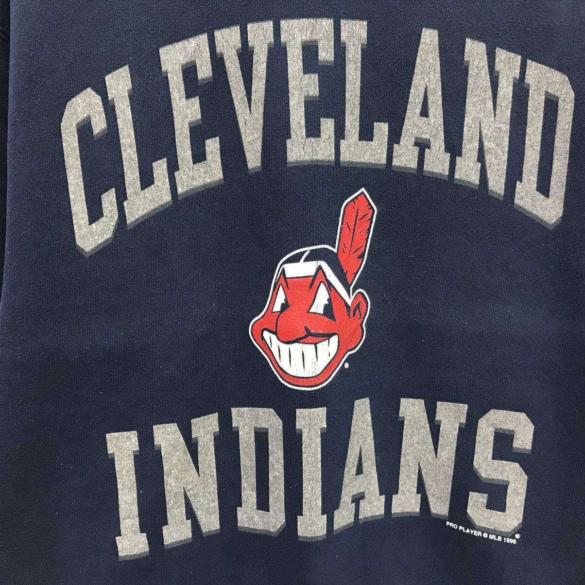MLB × Nutmeg × Vintage Vintage Cleveland Indians MLB Sweatshirt Size US M / EU 48-50 / 2 - 3 Thumbnail