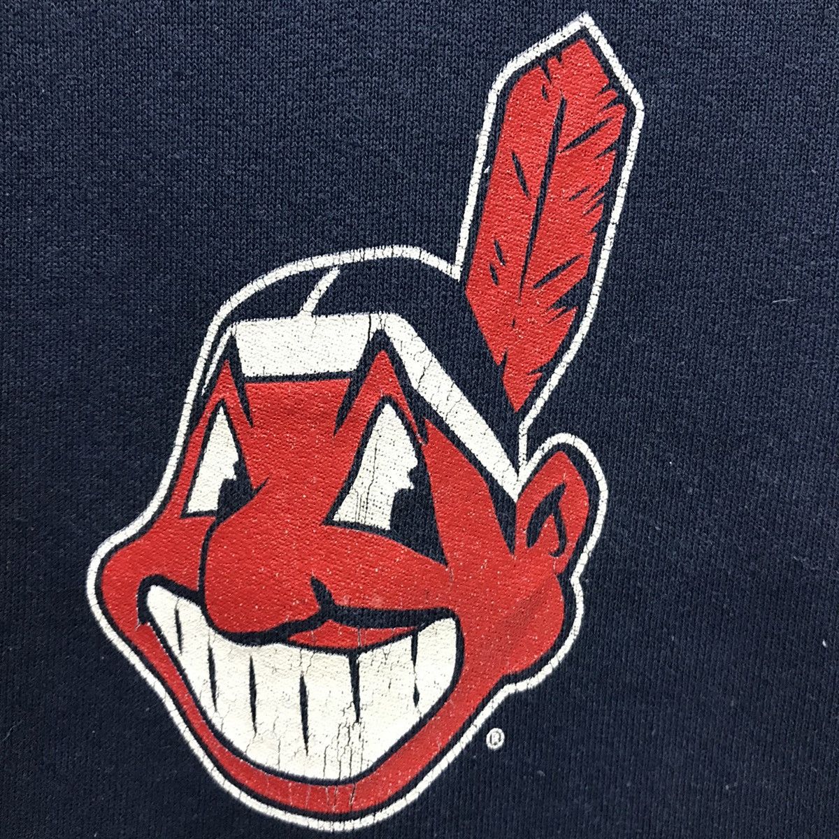 MLB × Nutmeg × Vintage Vintage Cleveland Indians MLB Sweatshirt Size US M / EU 48-50 / 2 - 4 Thumbnail