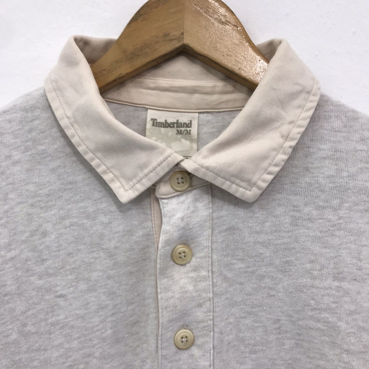 Japanese Brand × Timberland Timberland Sweatshirt Half Button Embroidery Timberland Size US M / EU 48-50 / 2 - 5 Thumbnail