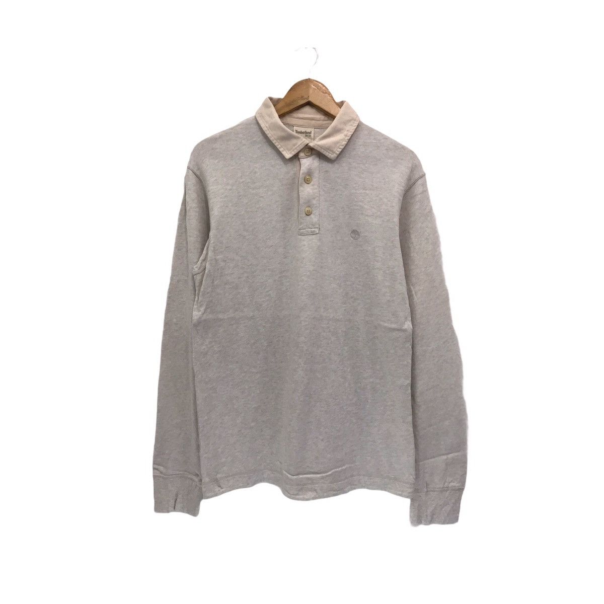 Japanese Brand × Timberland Timberland Sweatshirt Half Button Embroidery Timberland Size US M / EU 48-50 / 2 - 2 Thumbnail