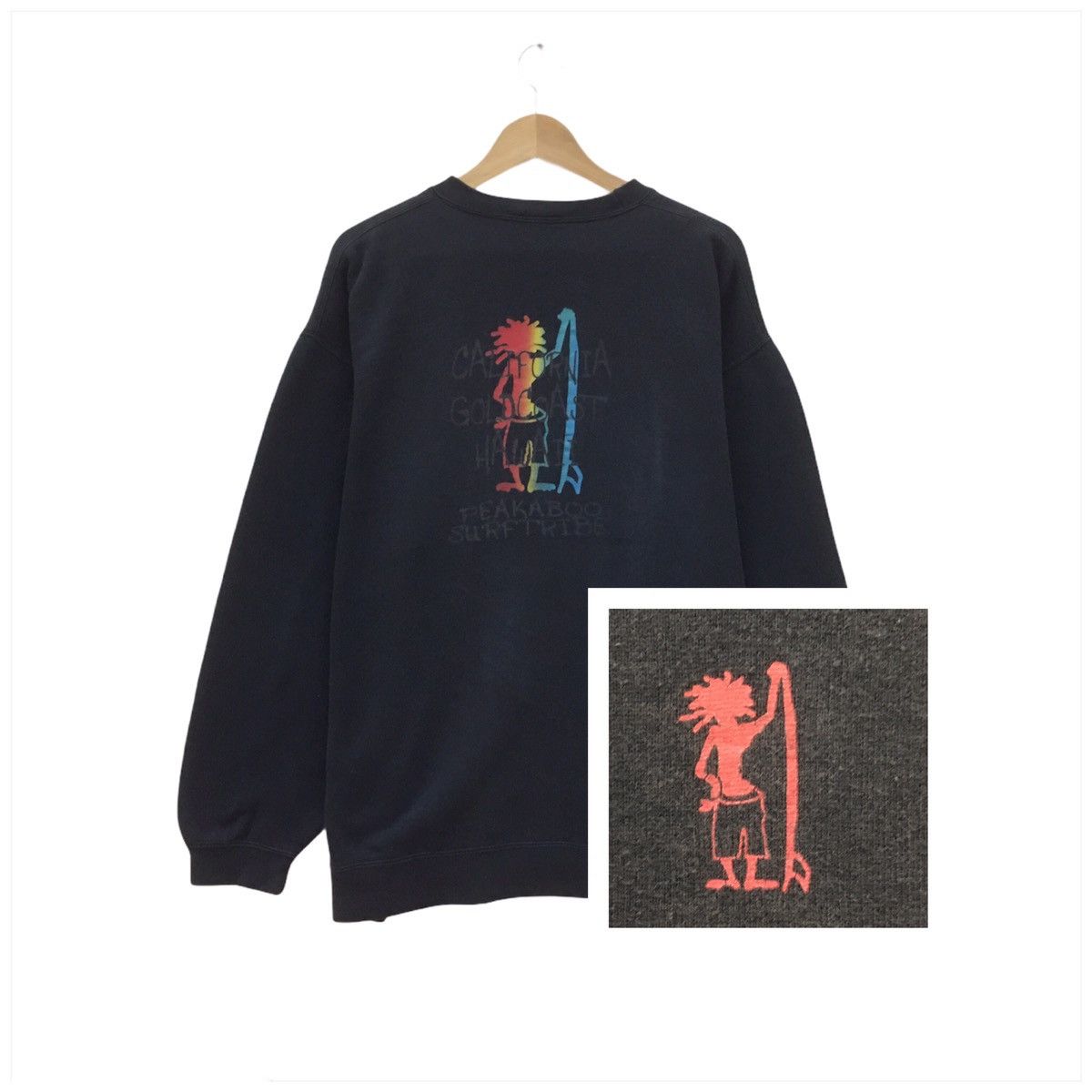 Other Vintage Peakaboo Surftribe Crew California Goldcoast Hawaii Size US L / EU 52-54 / 3 - 1 Thumbnail