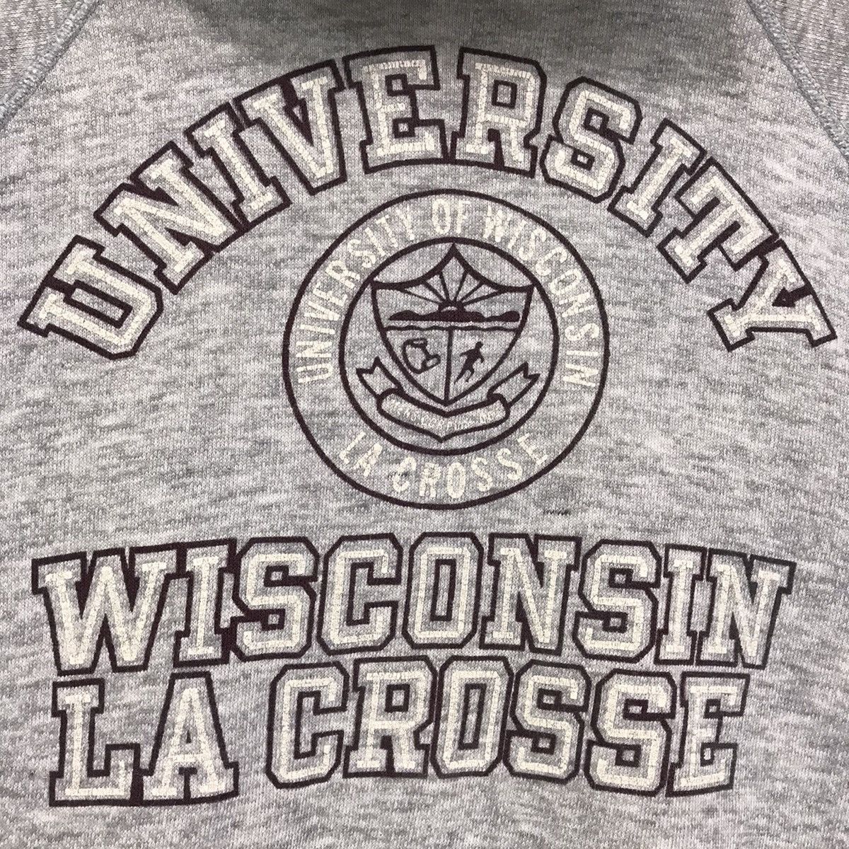 Champion University Of Wisconsin Sweatshirt La Crosse Champion Tag Size US M / EU 48-50 / 2 - 2 Thumbnail